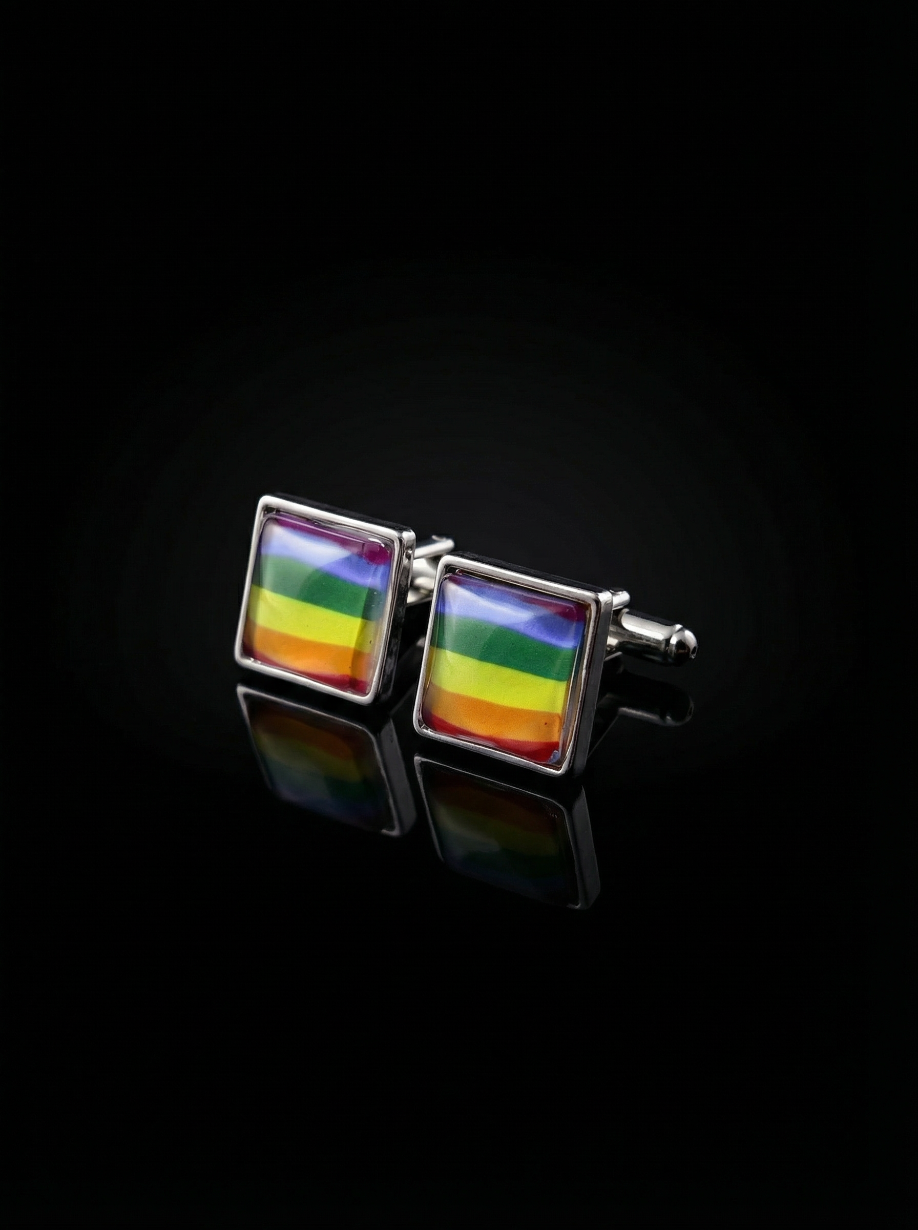 Rainbow Cufflinks Tivaaro
