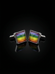 Rainbow Cufflinks Tivaaro