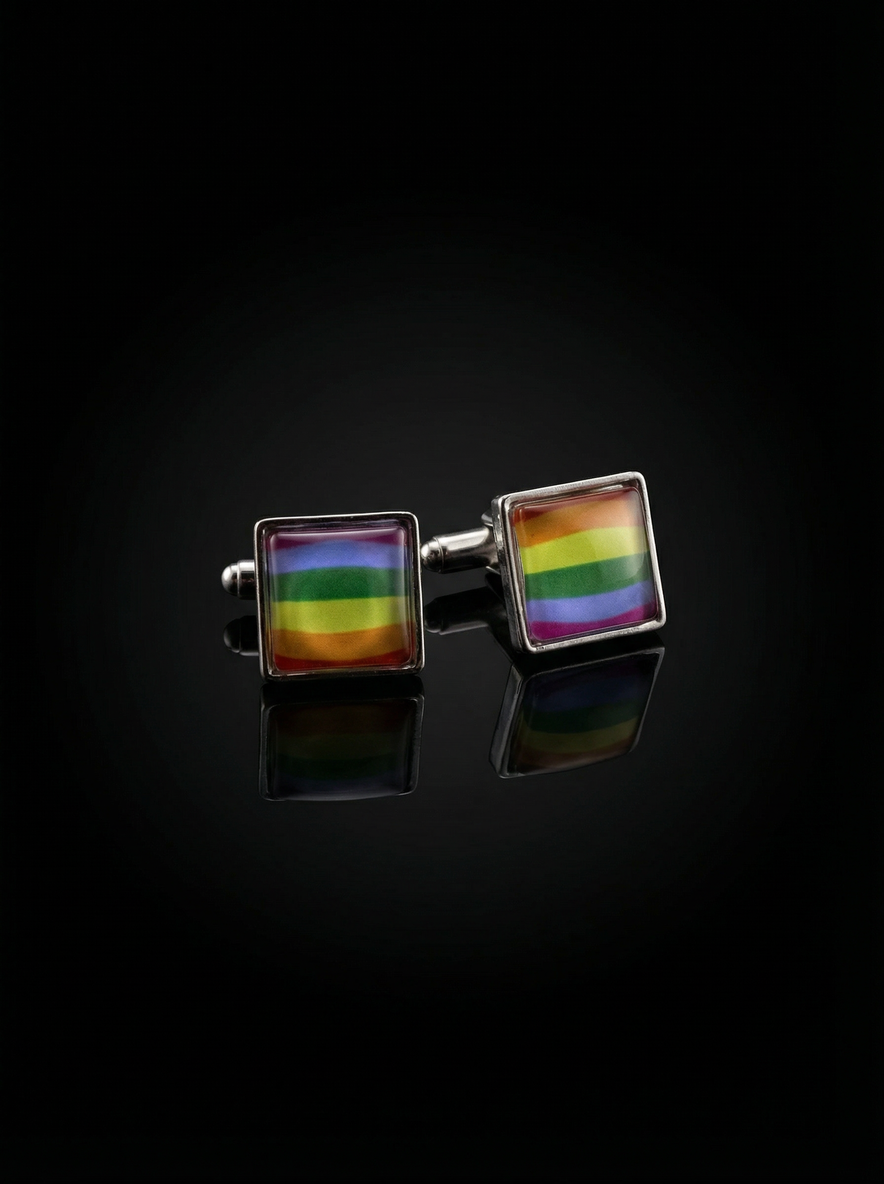 Rainbow Cufflinks Tivaaro