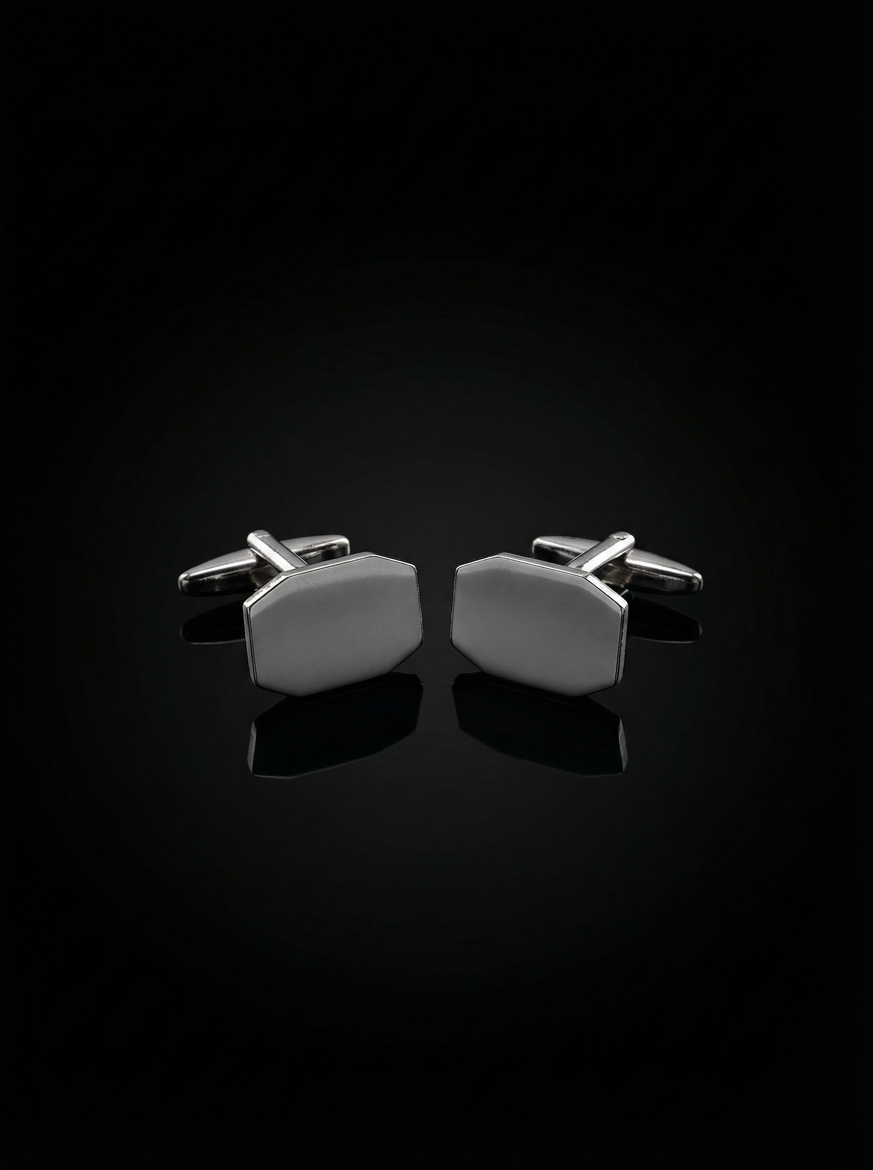 Rectangle Octagon Cufflinks Tivaaro