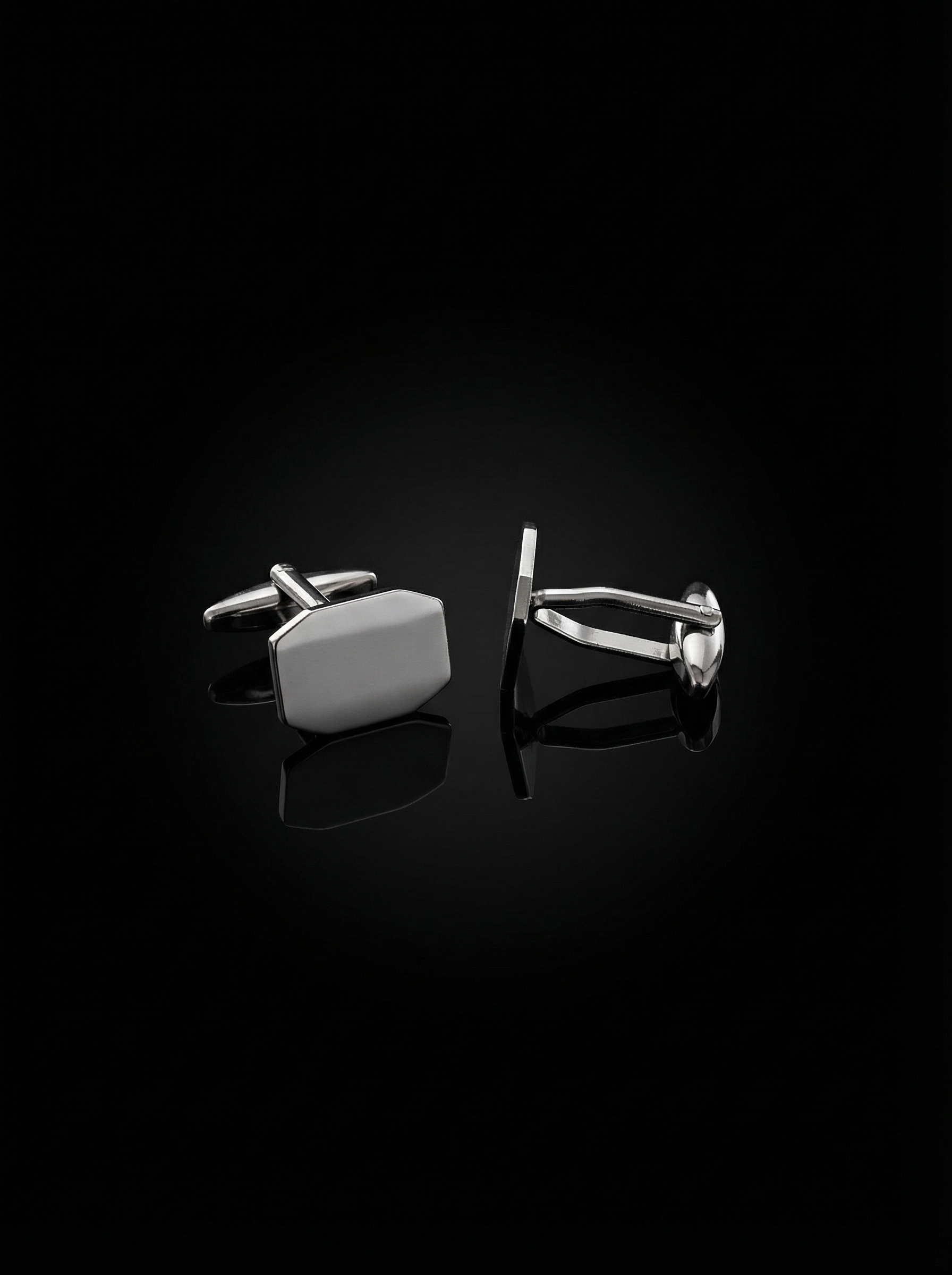 Rectangle Octagon Cufflinks Tivaaro