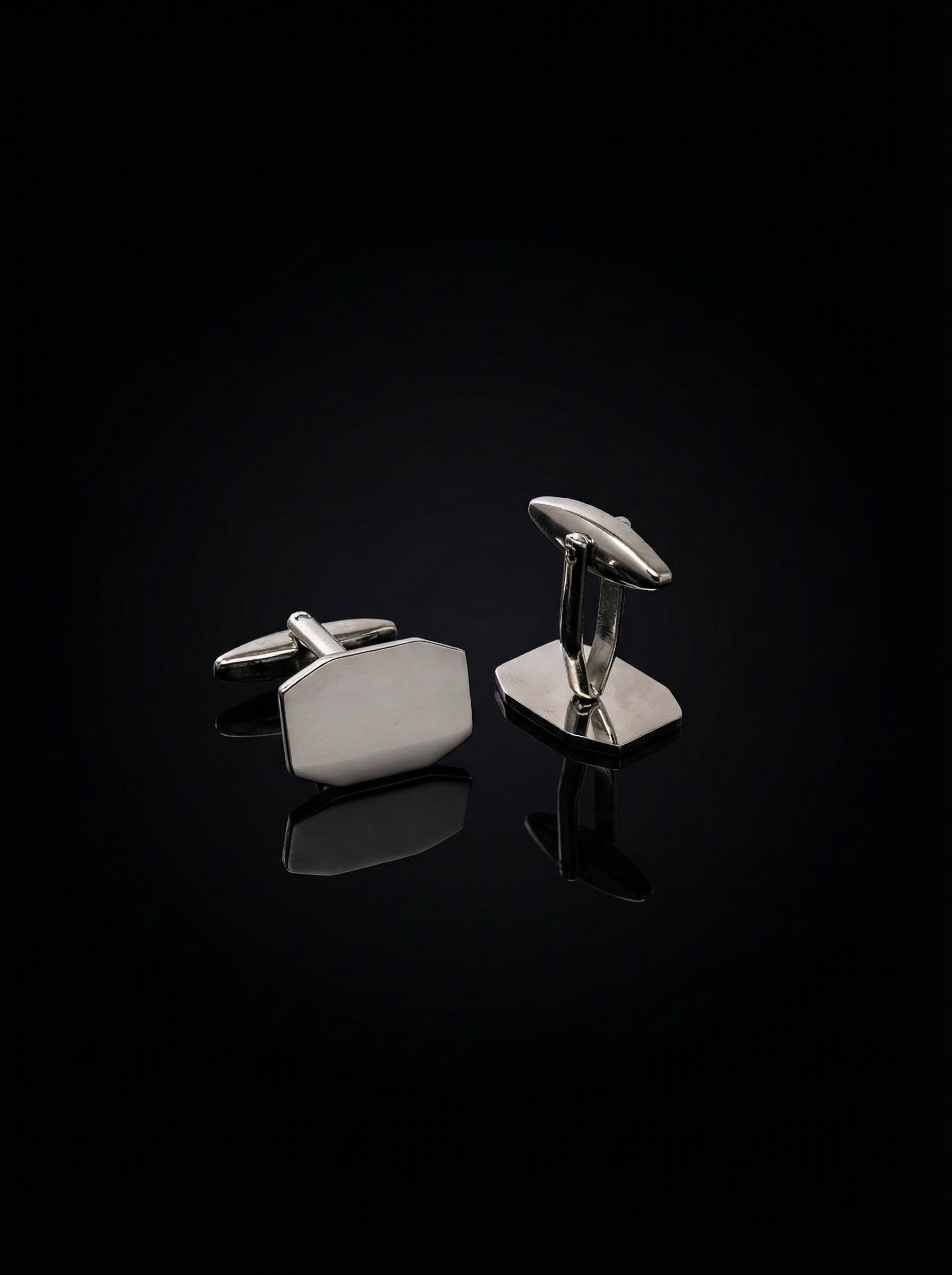 Rectangle Octagon Cufflinks Tivaaro