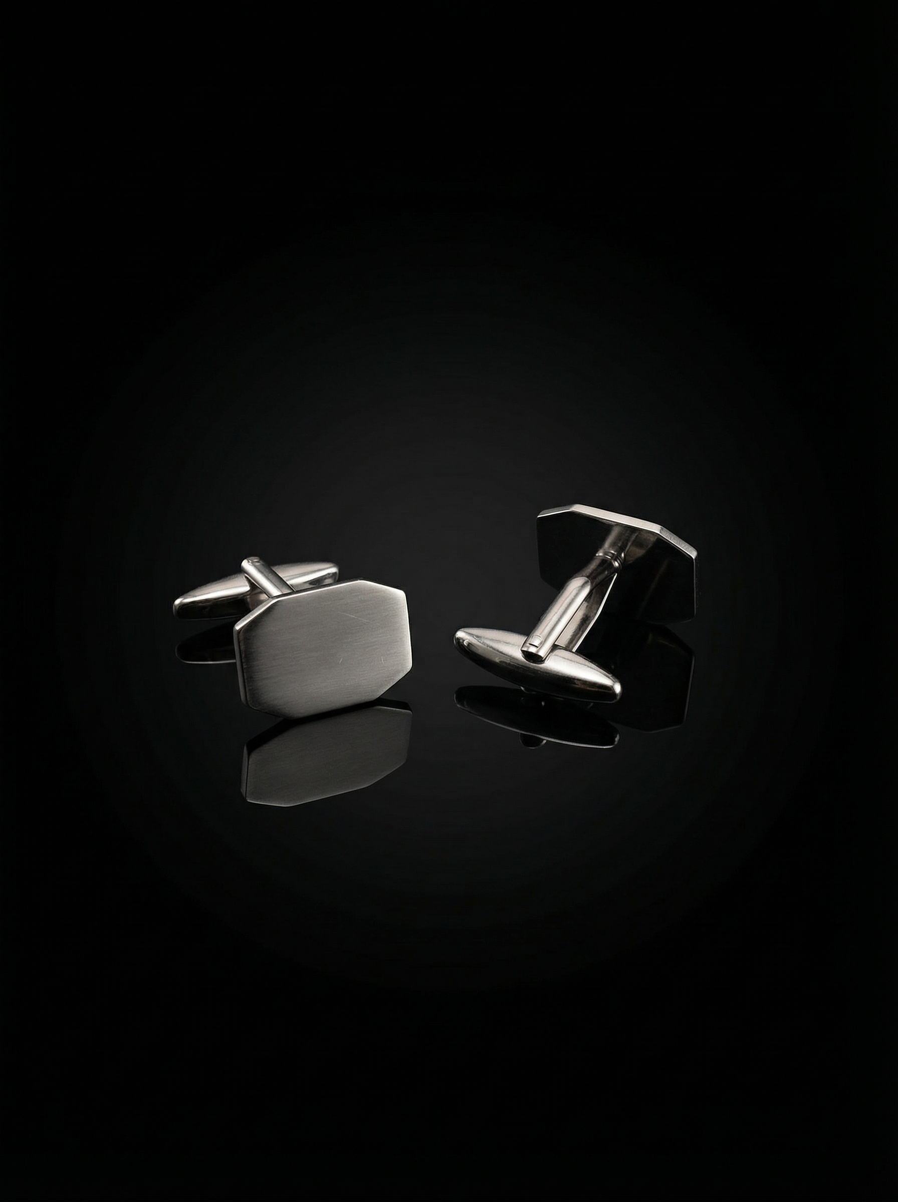 Rectangle Octagon Cufflinks Tivaaro