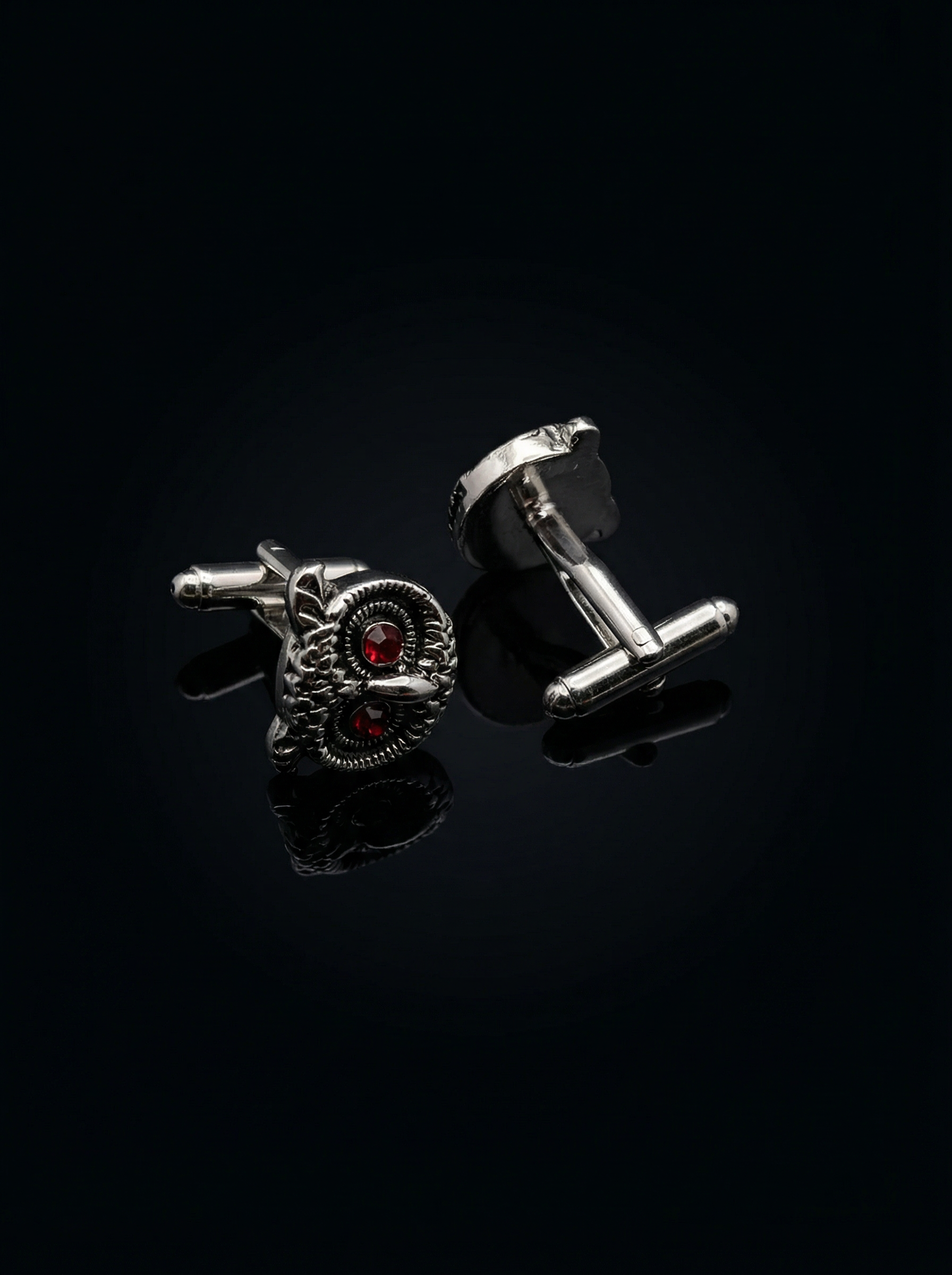 Red-Eyed Owl Cufflinks Tivaaro