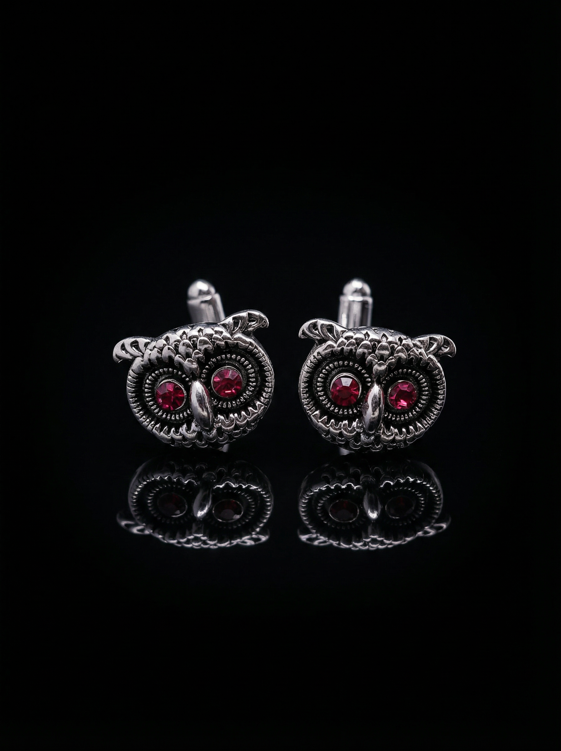 Red-Eyed Owl Cufflinks Tivaaro