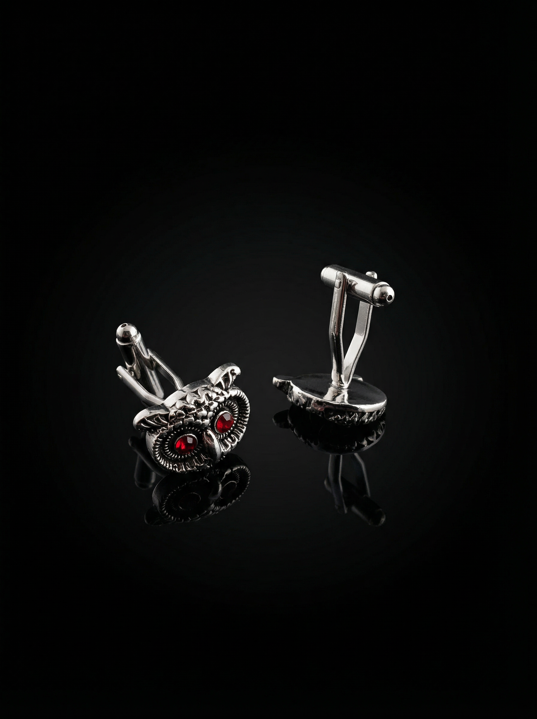 Red-Eyed Owl Cufflinks Tivaaro