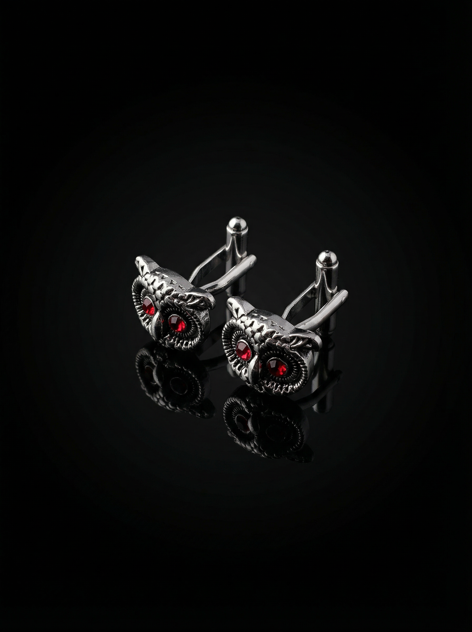Red-Eyed Owl Cufflinks Tivaaro