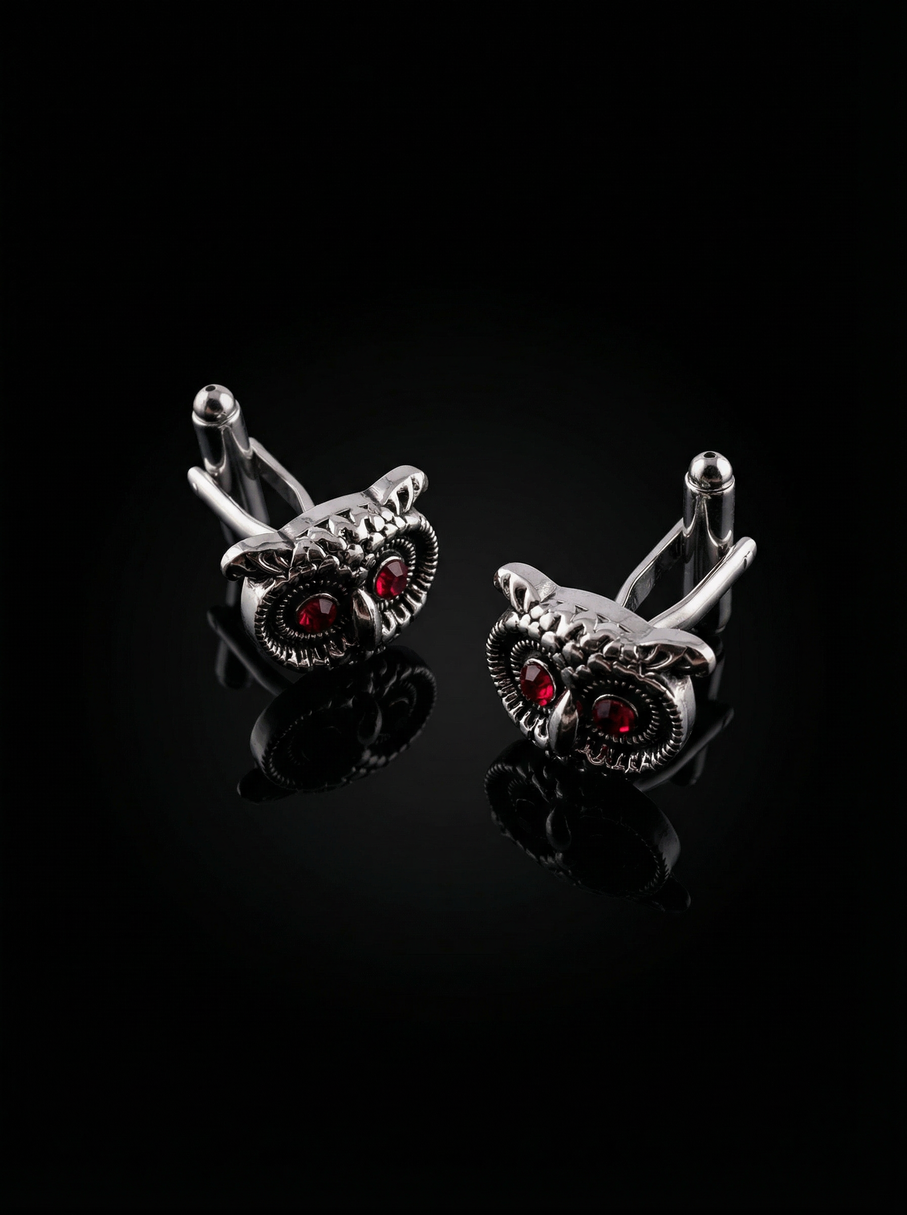 Red-Eyed Owl Cufflinks Tivaaro