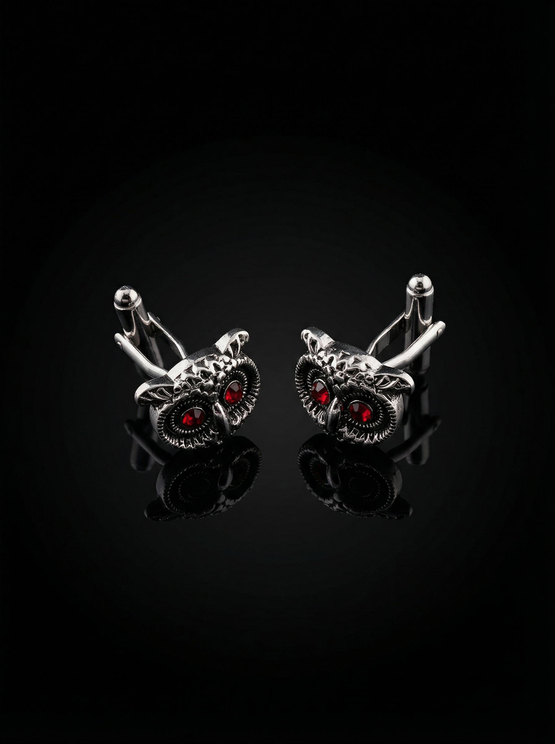 Red-Eyed Owl Cufflinks Tivaaro