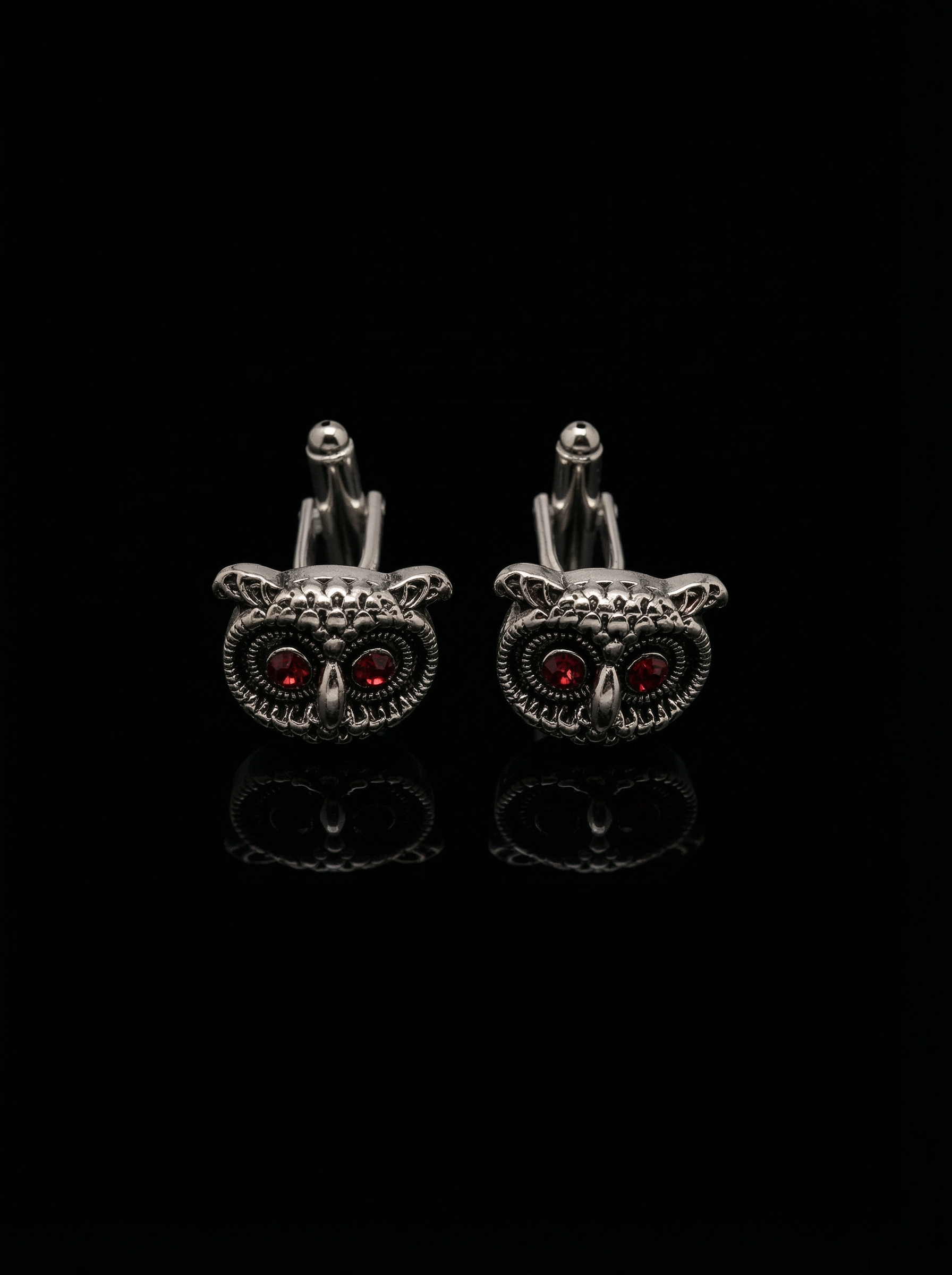 Red-Eyed Owl Cufflinks Tivaaro