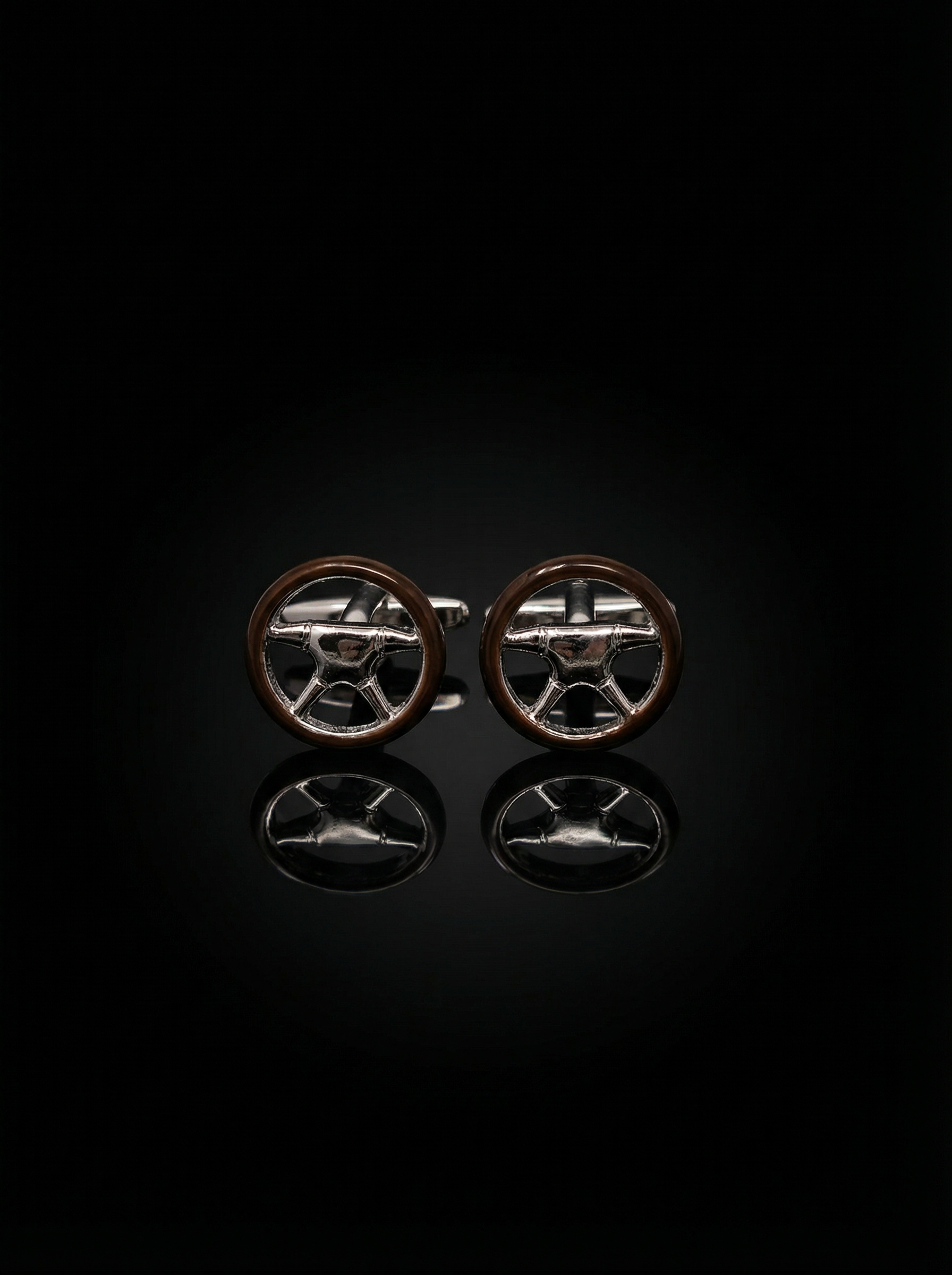 Roadster Steering Wheel Cufflinks Tivaaro