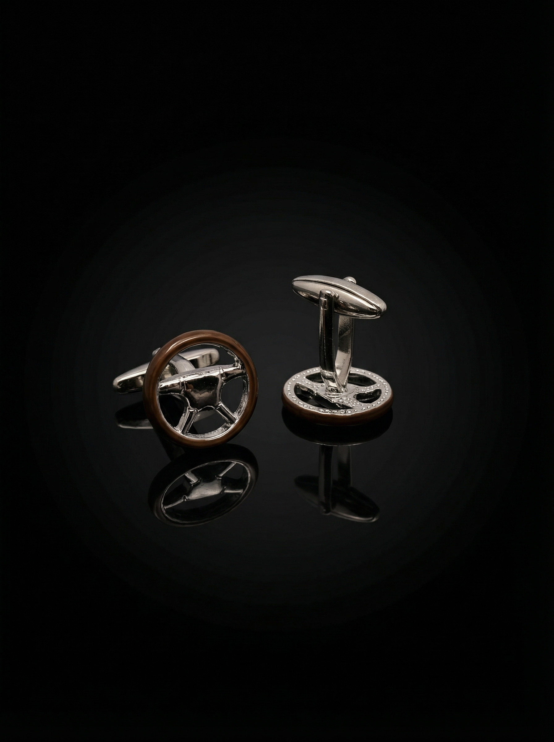 Roadster Steering Wheel Cufflinks Tivaaro