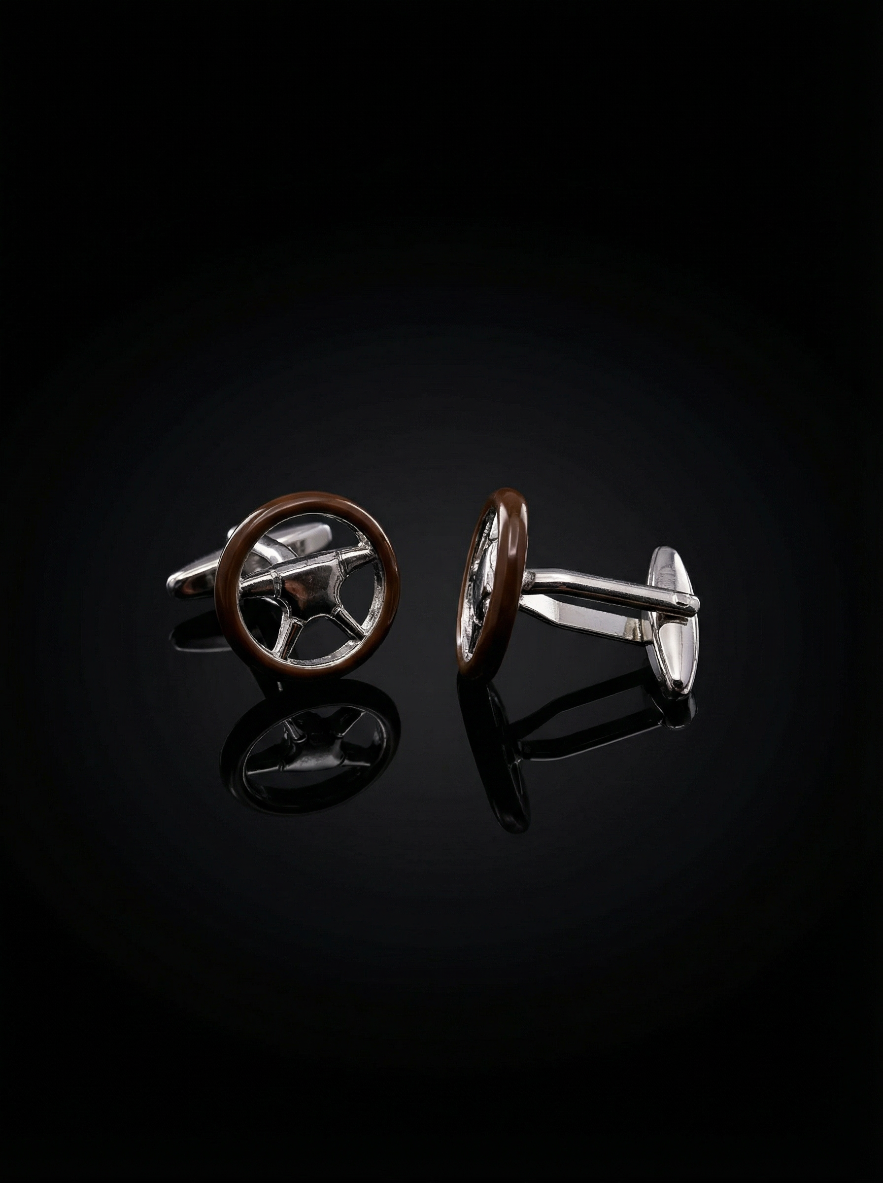 Roadster Steering Wheel Cufflinks Tivaaro