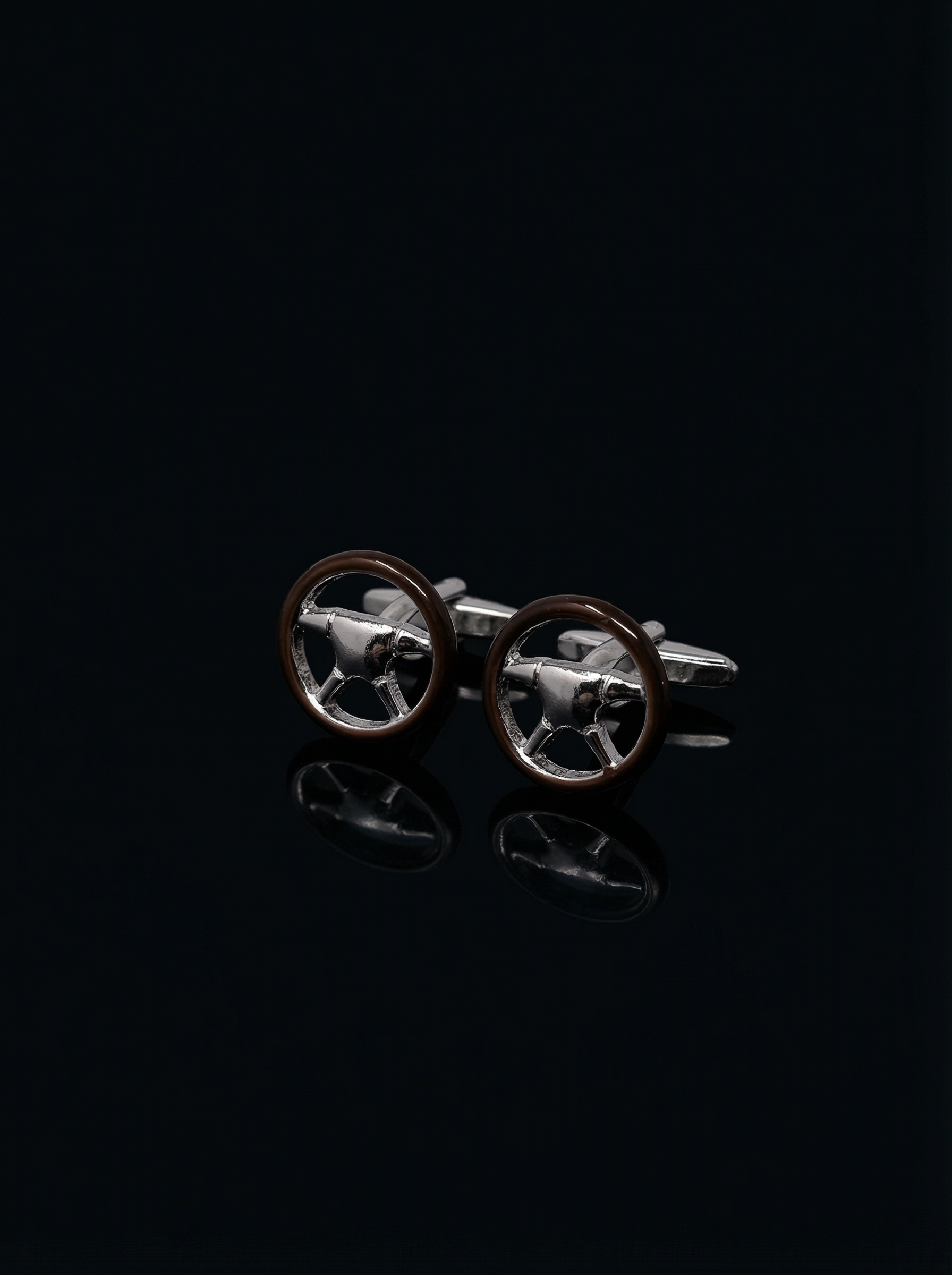 Roadster Steering Wheel Cufflinks Tivaaro