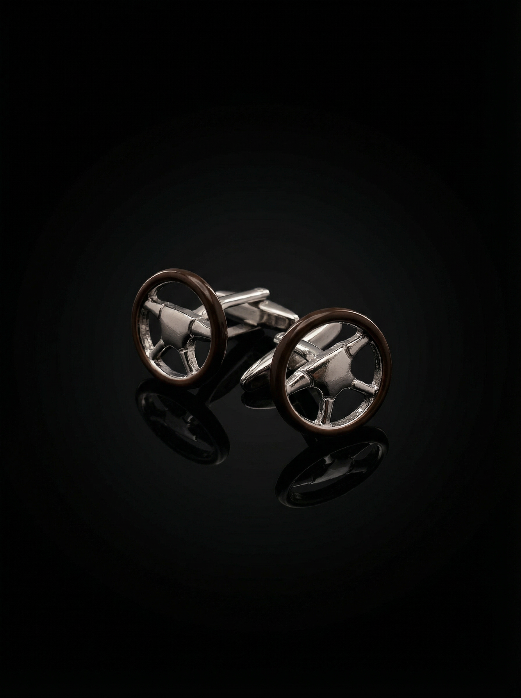 Roadster Steering Wheel Cufflinks Tivaaro