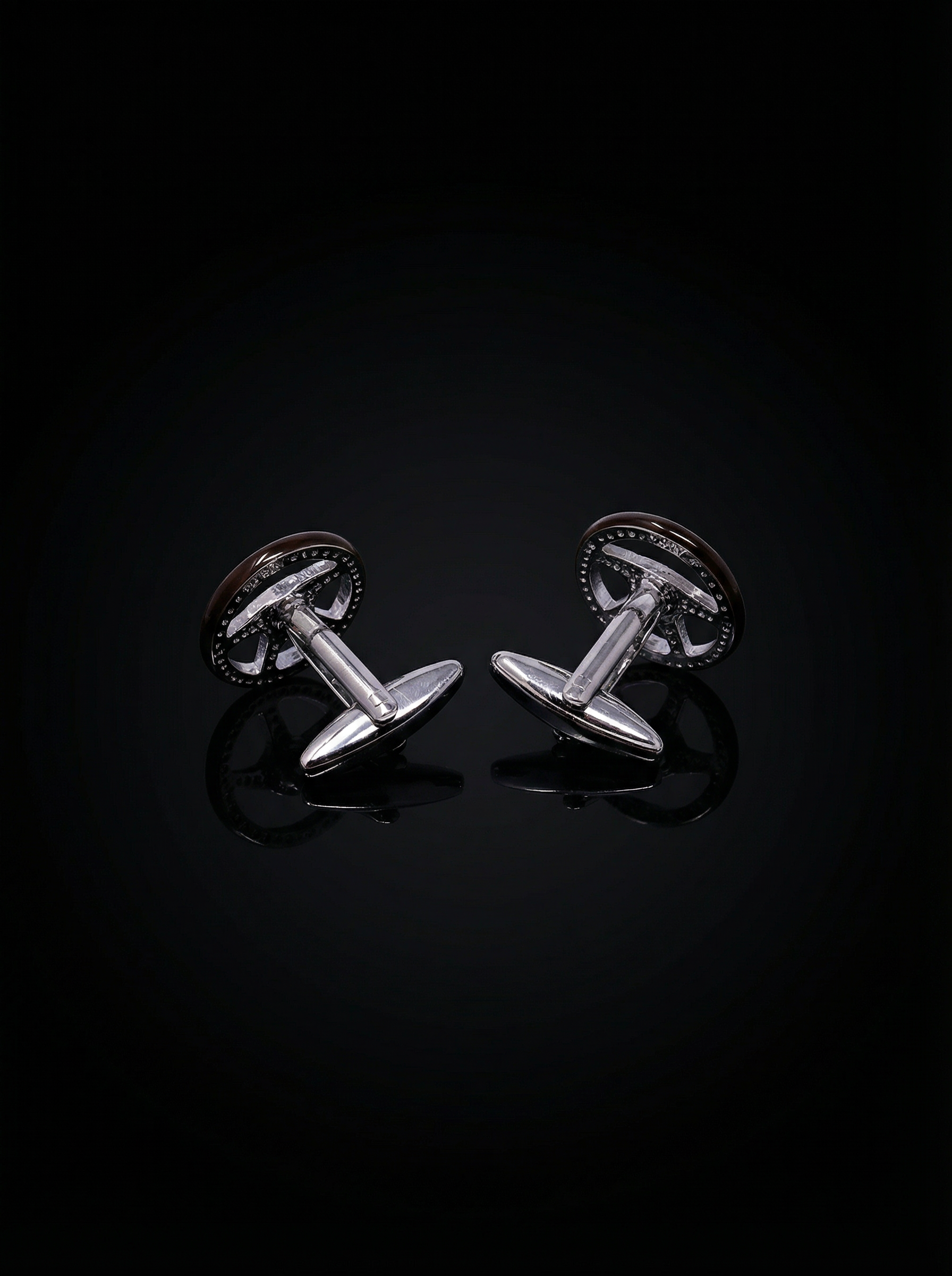 Roadster Steering Wheel Cufflinks Tivaaro