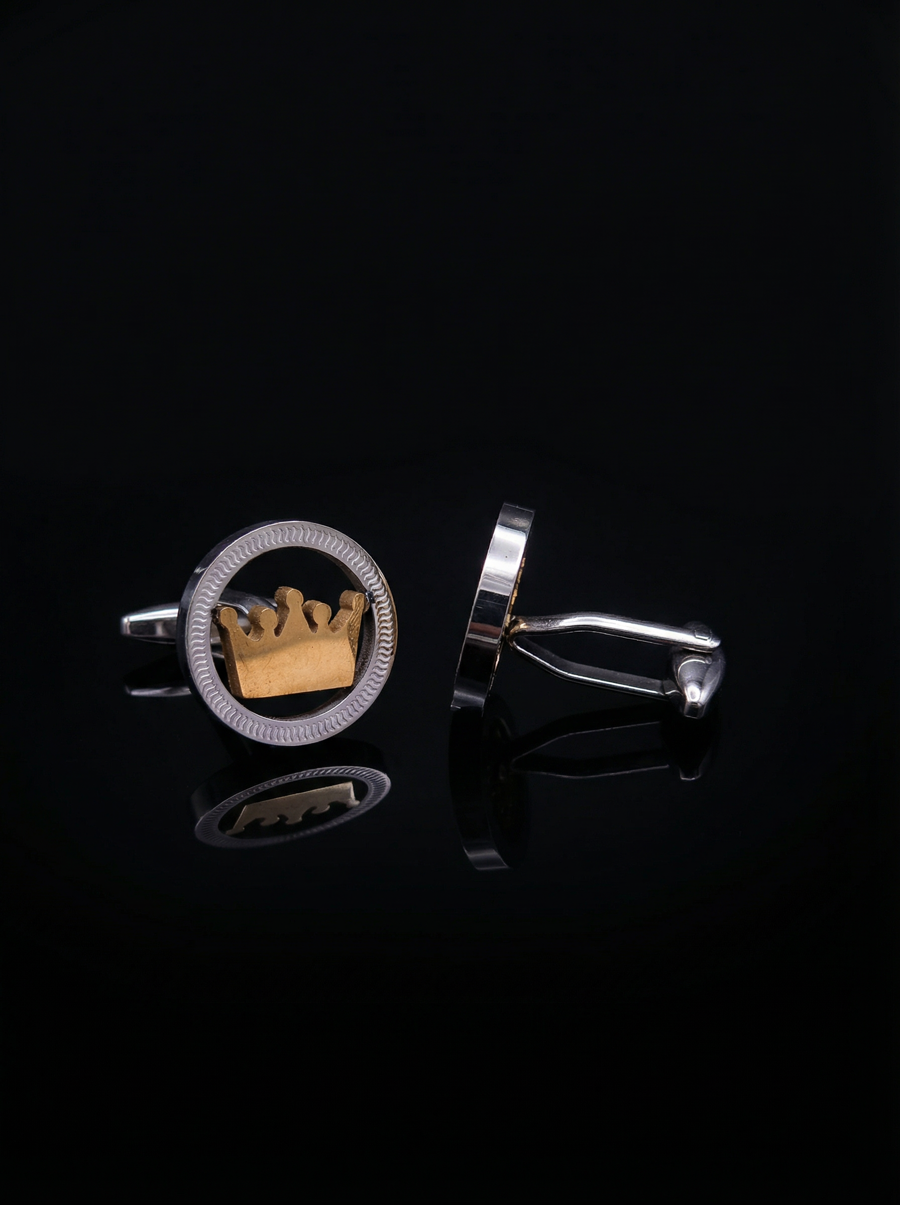 Royalty Crown Cufflinks Tivaaro