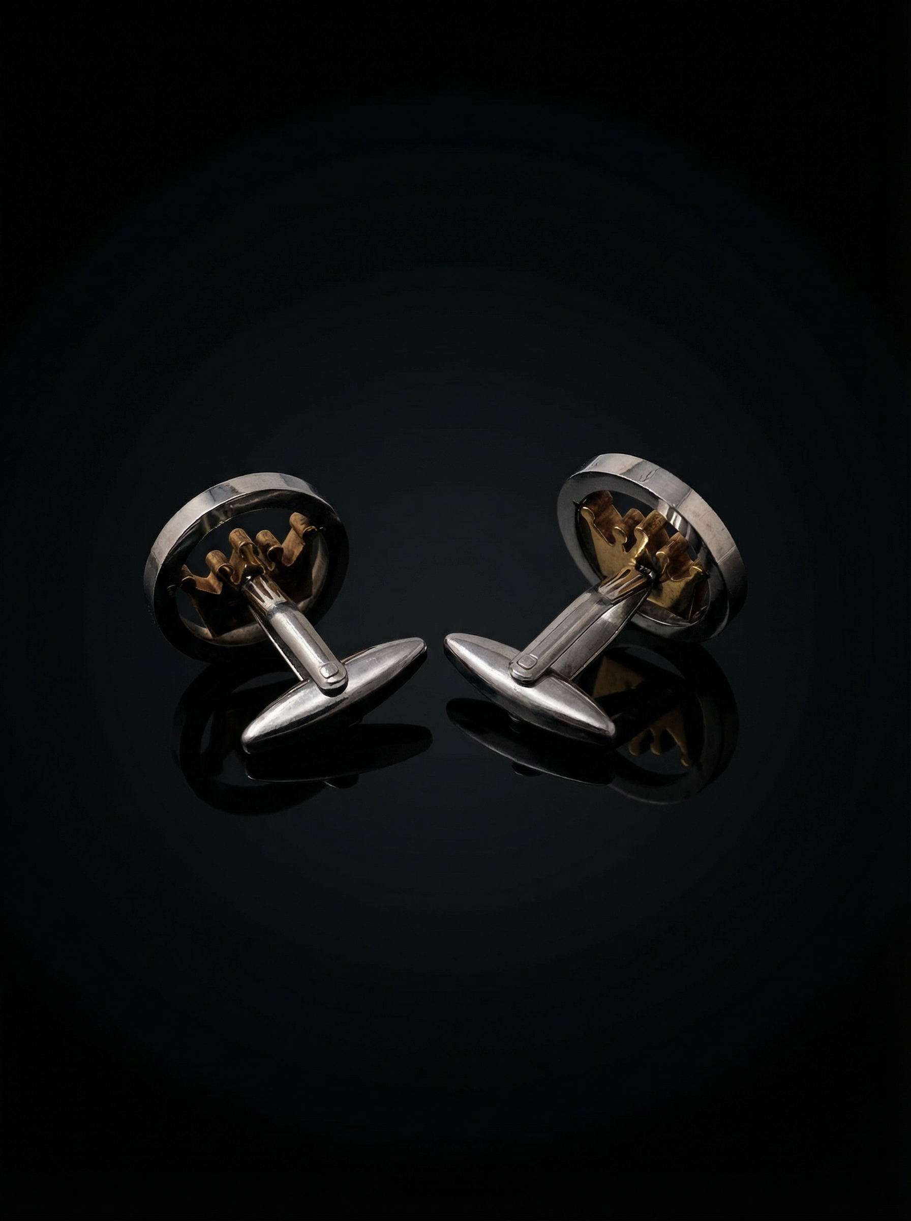 Royalty Crown Cufflinks Tivaaro