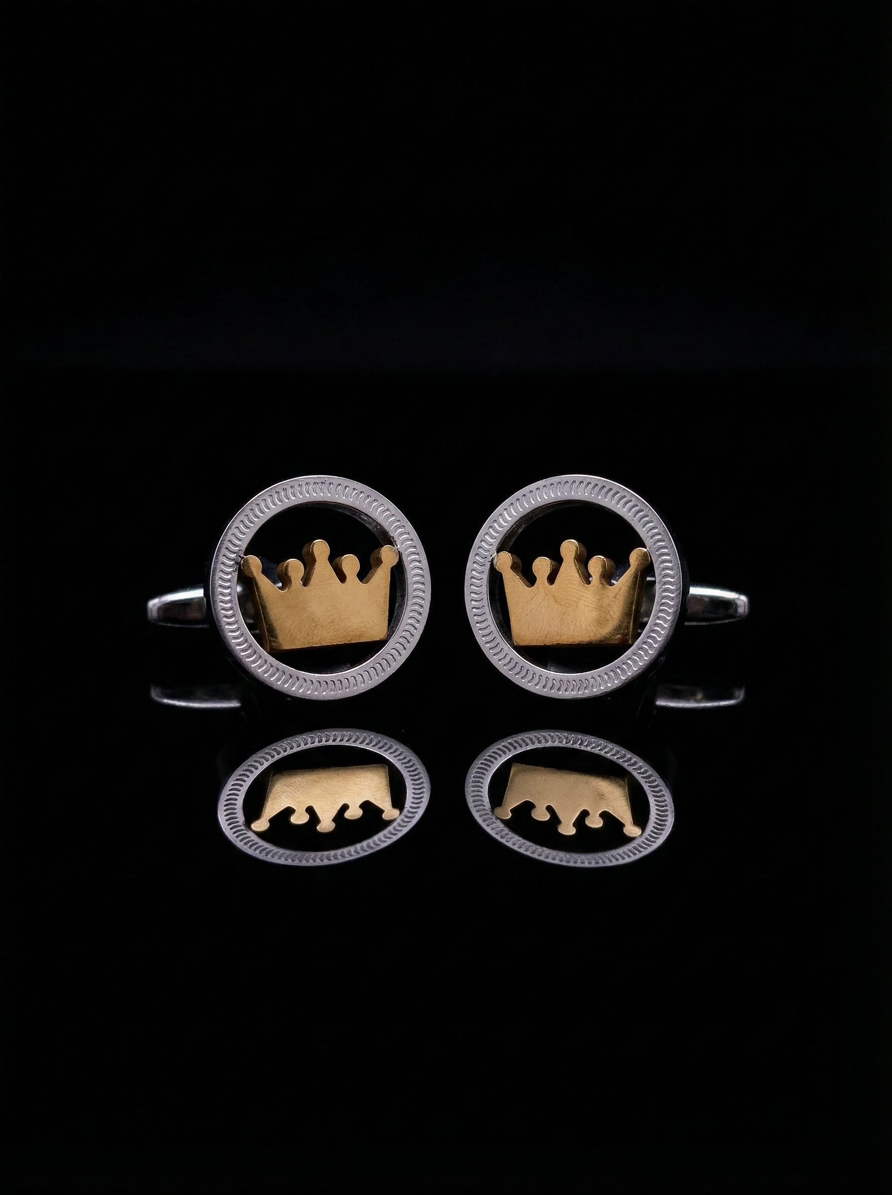 Royalty Crown Cufflinks Tivaaro