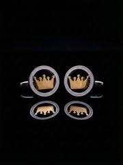 Royalty Crown Cufflinks Tivaaro