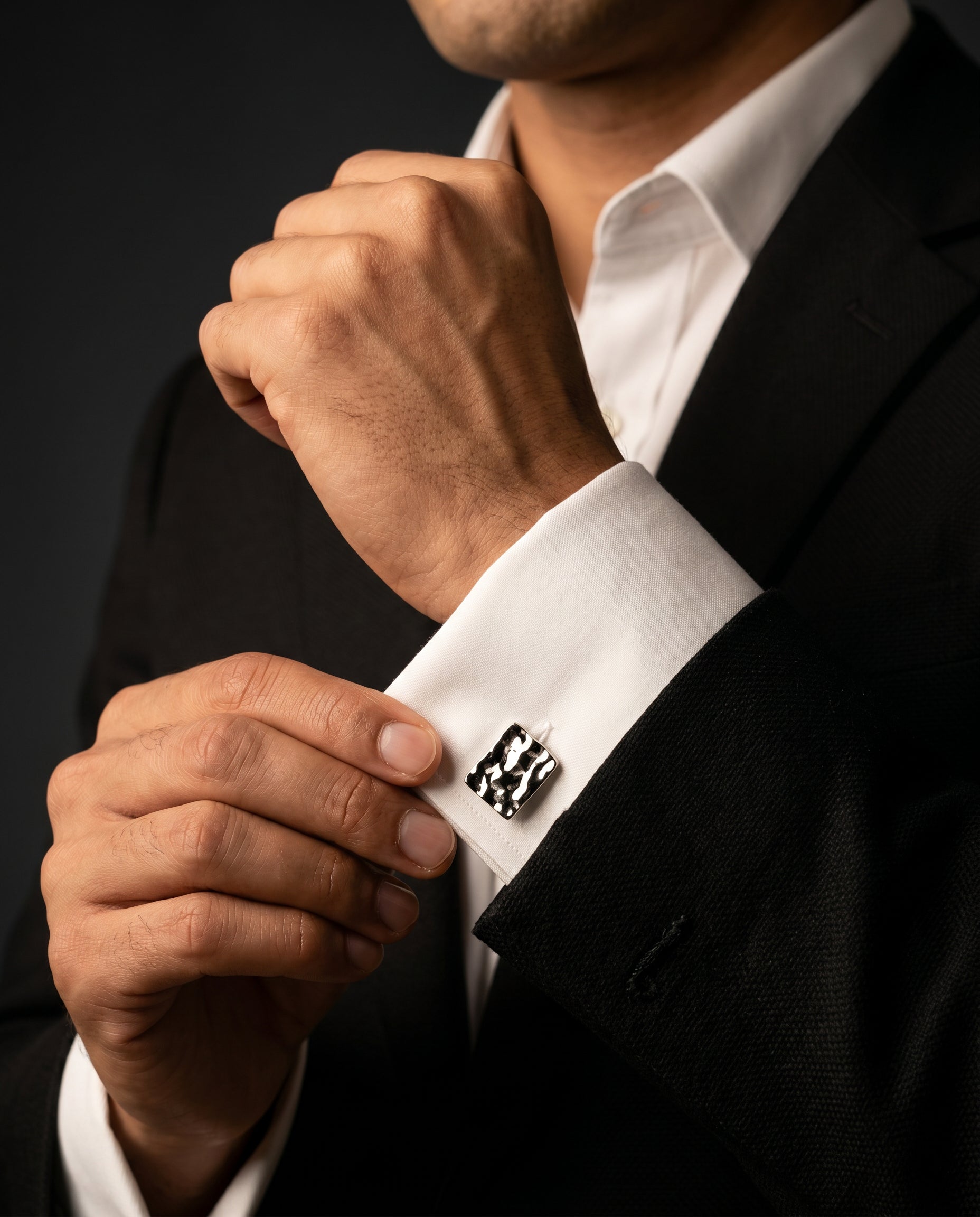 Sand Texture Cufflinks
