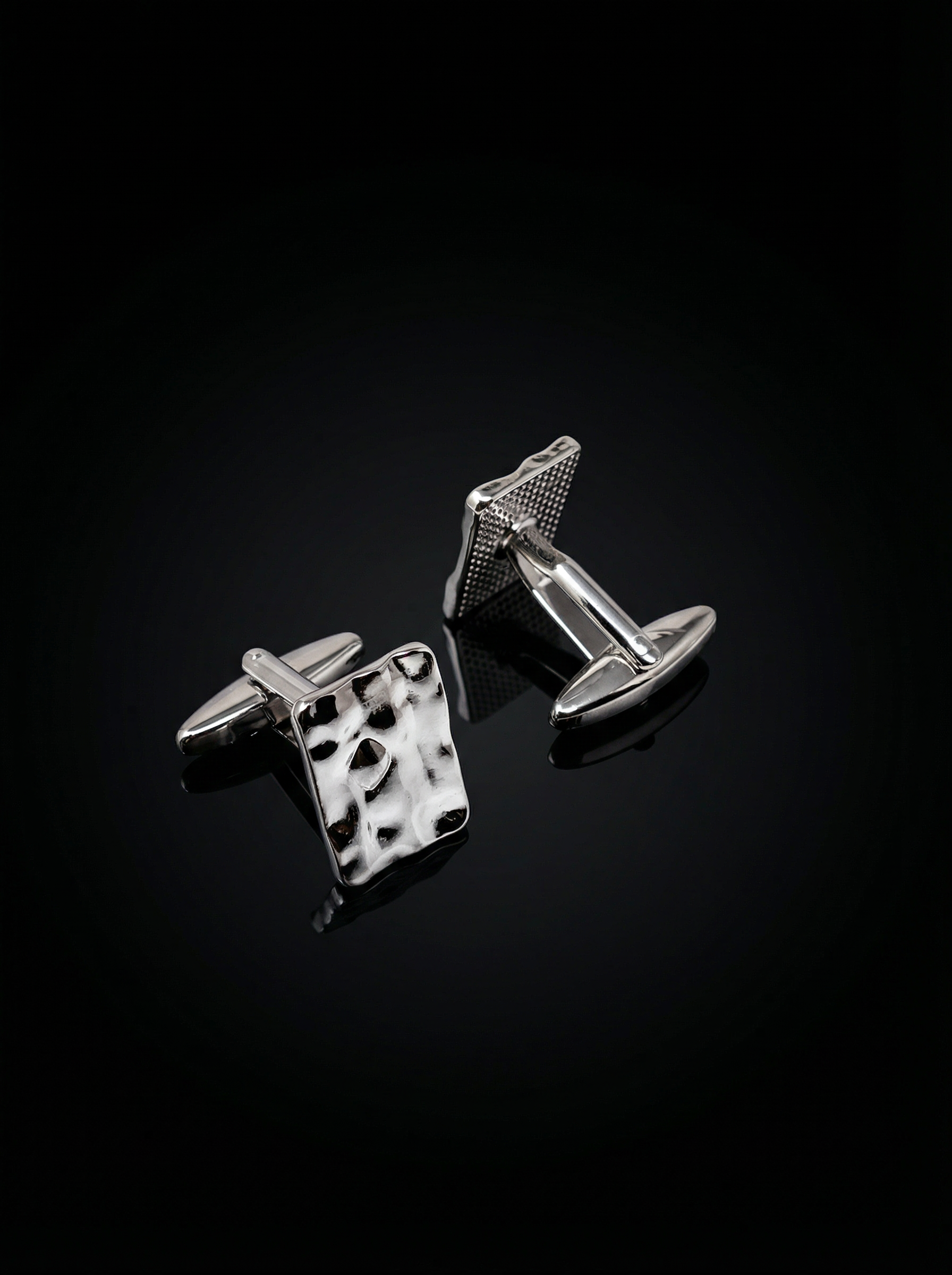 Sand Texture Cufflinks Tivaaro