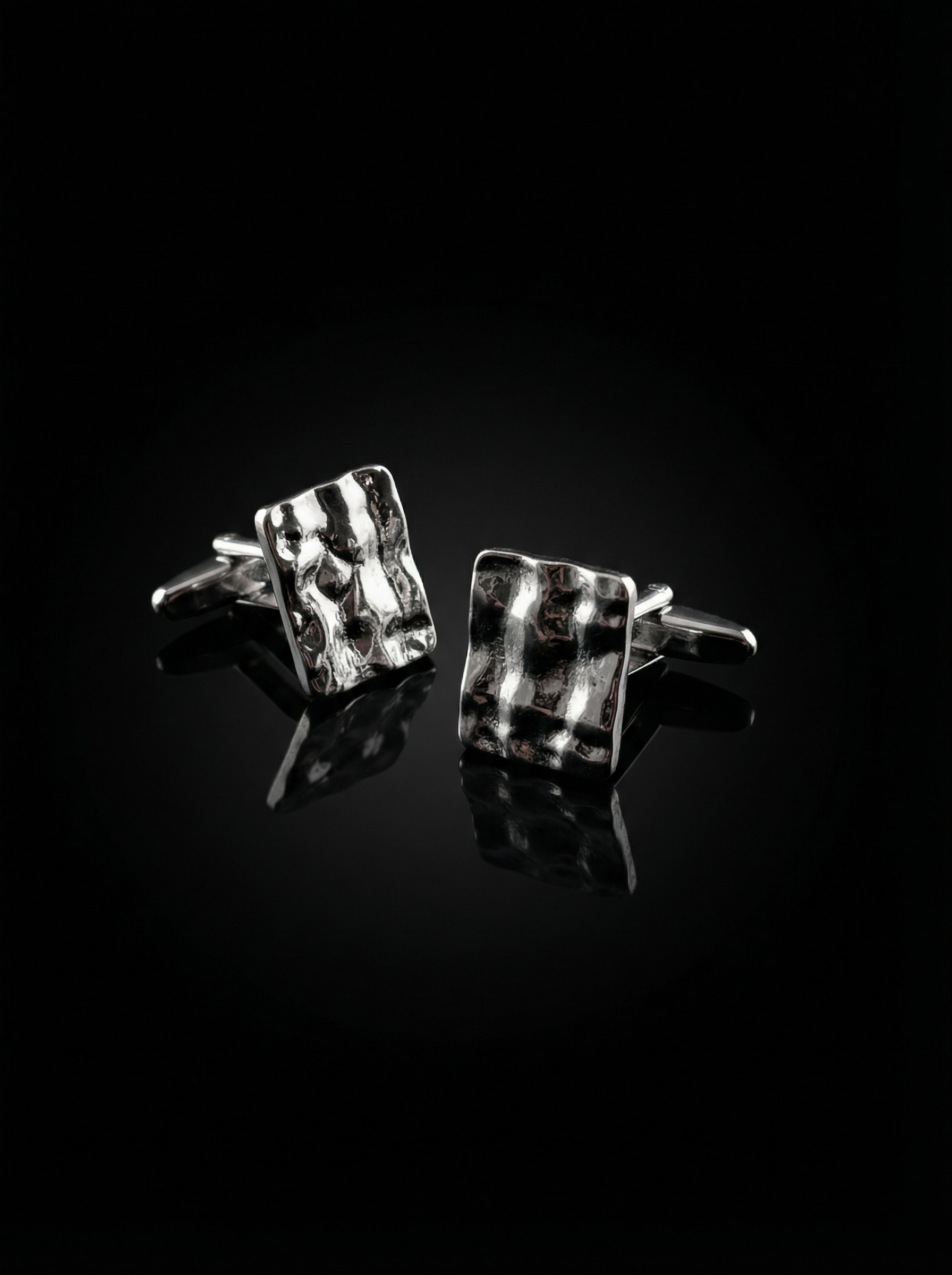Sand Texture Cufflinks Tivaaro