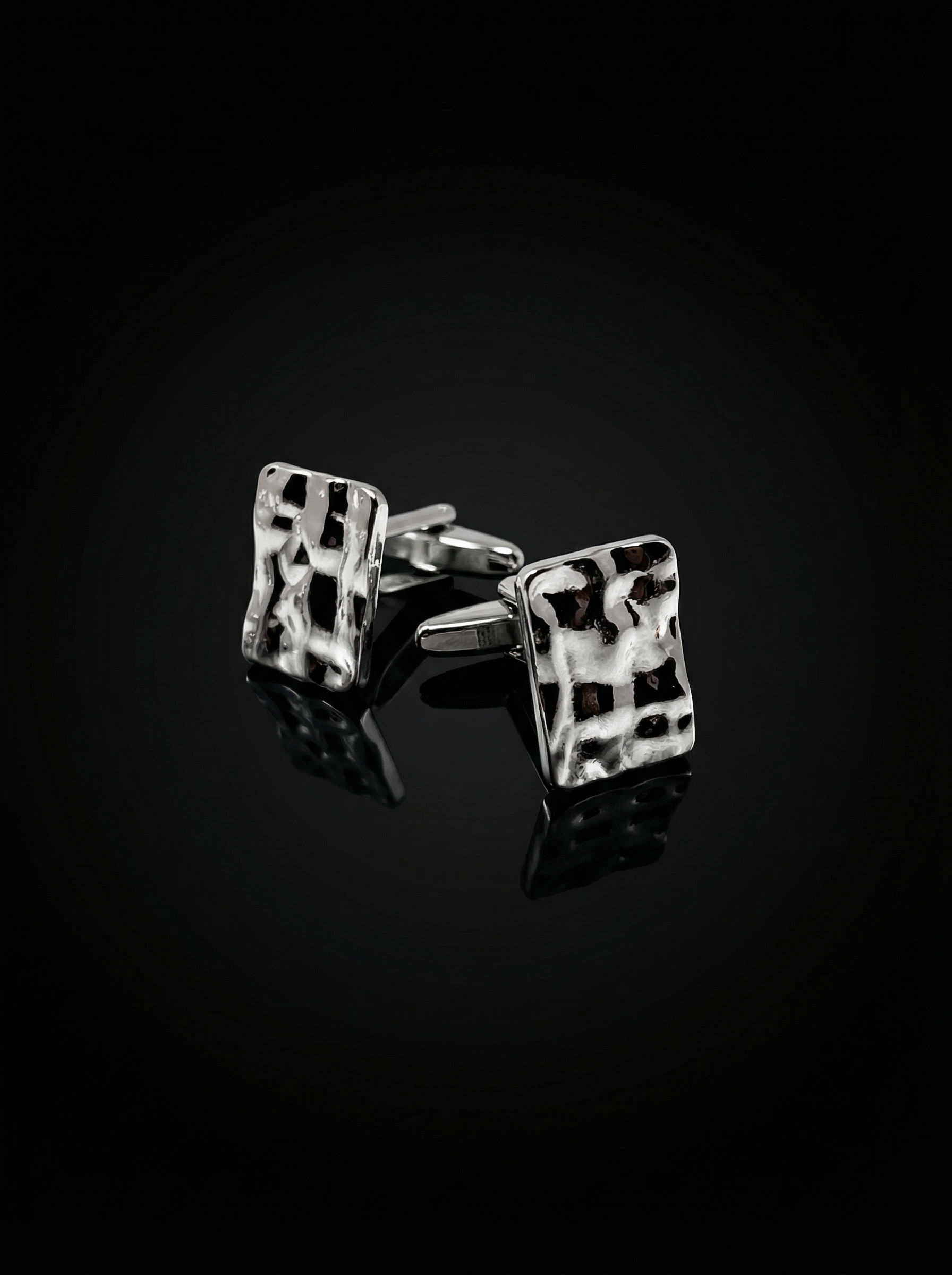 Sand Texture Cufflinks Tivaaro