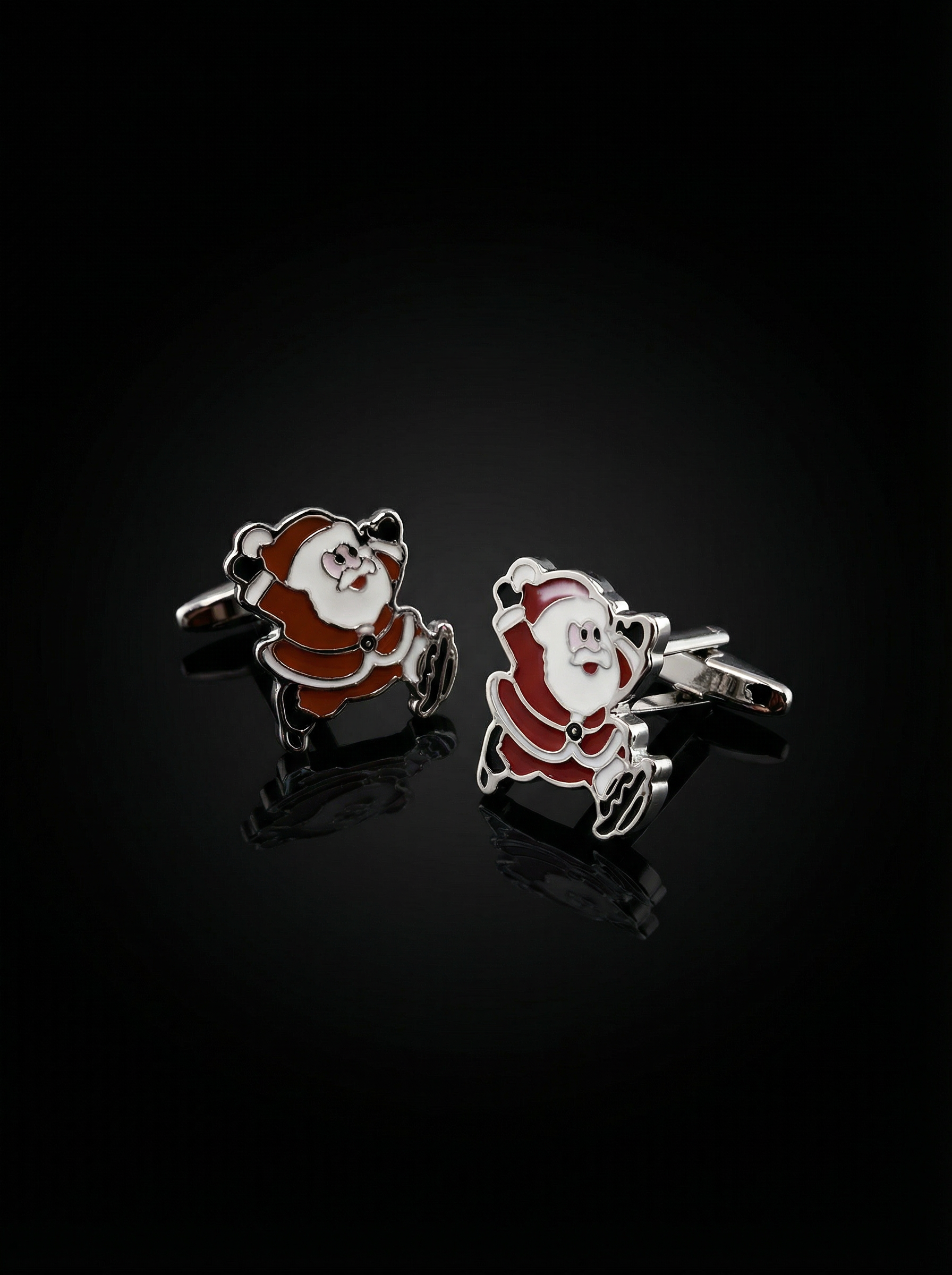 Santa Claus Cufflinks Tivaaro