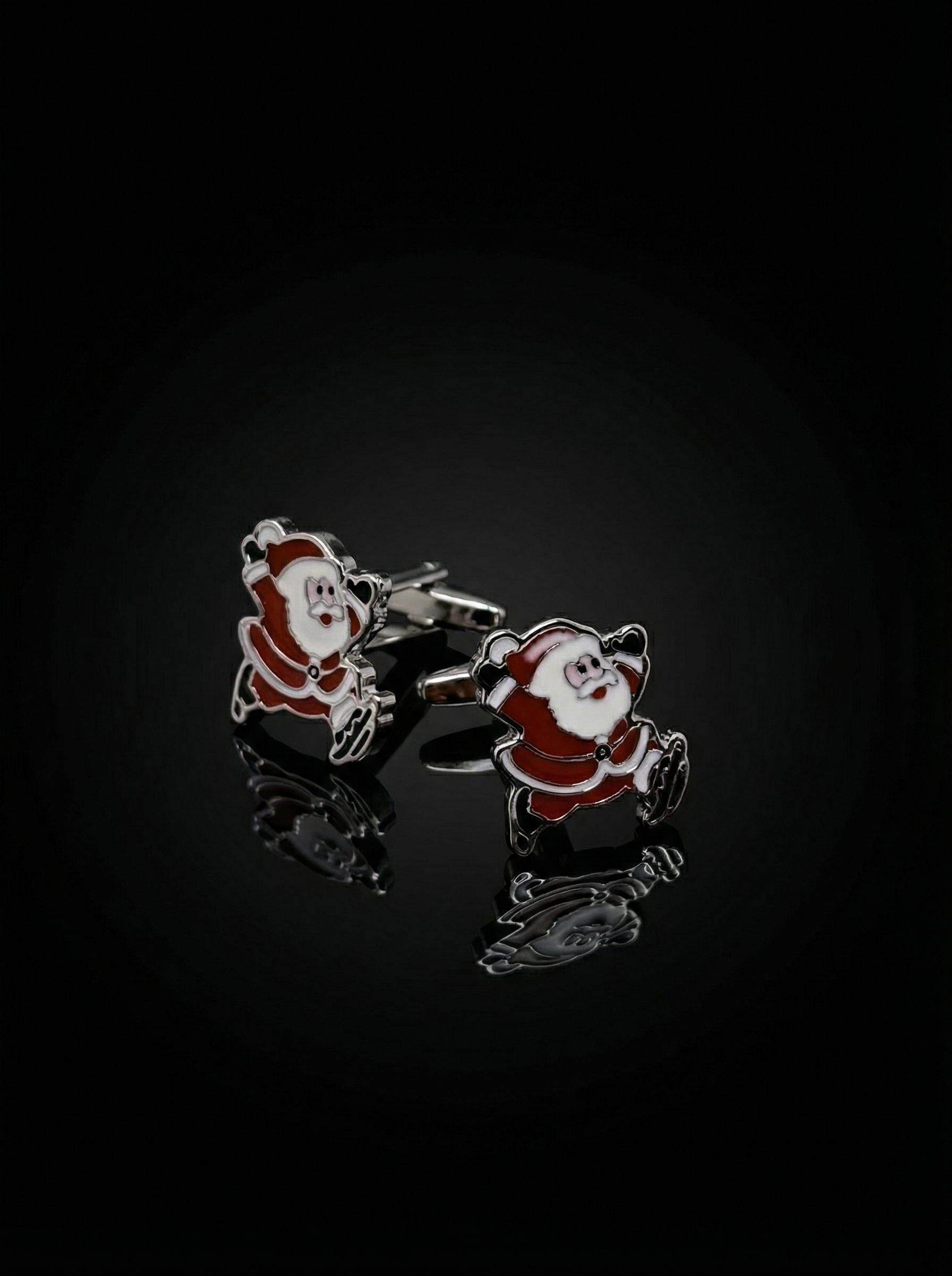Santa Claus Cufflinks Tivaaro