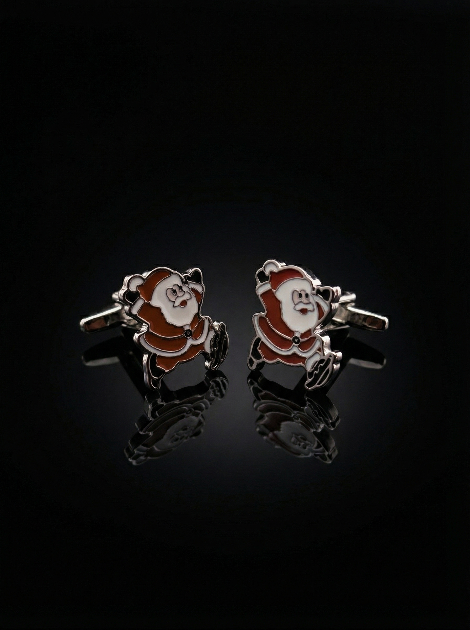 Santa Claus Cufflinks Tivaaro