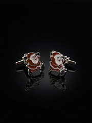 Santa Claus Cufflinks Tivaaro