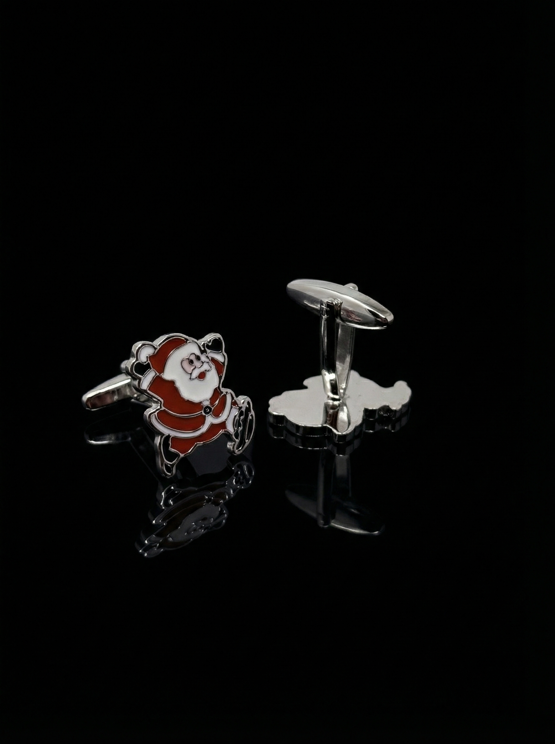 Santa Claus Cufflinks Tivaaro