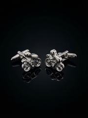 Sculpted Cyclist Cufflinks Tivaaro