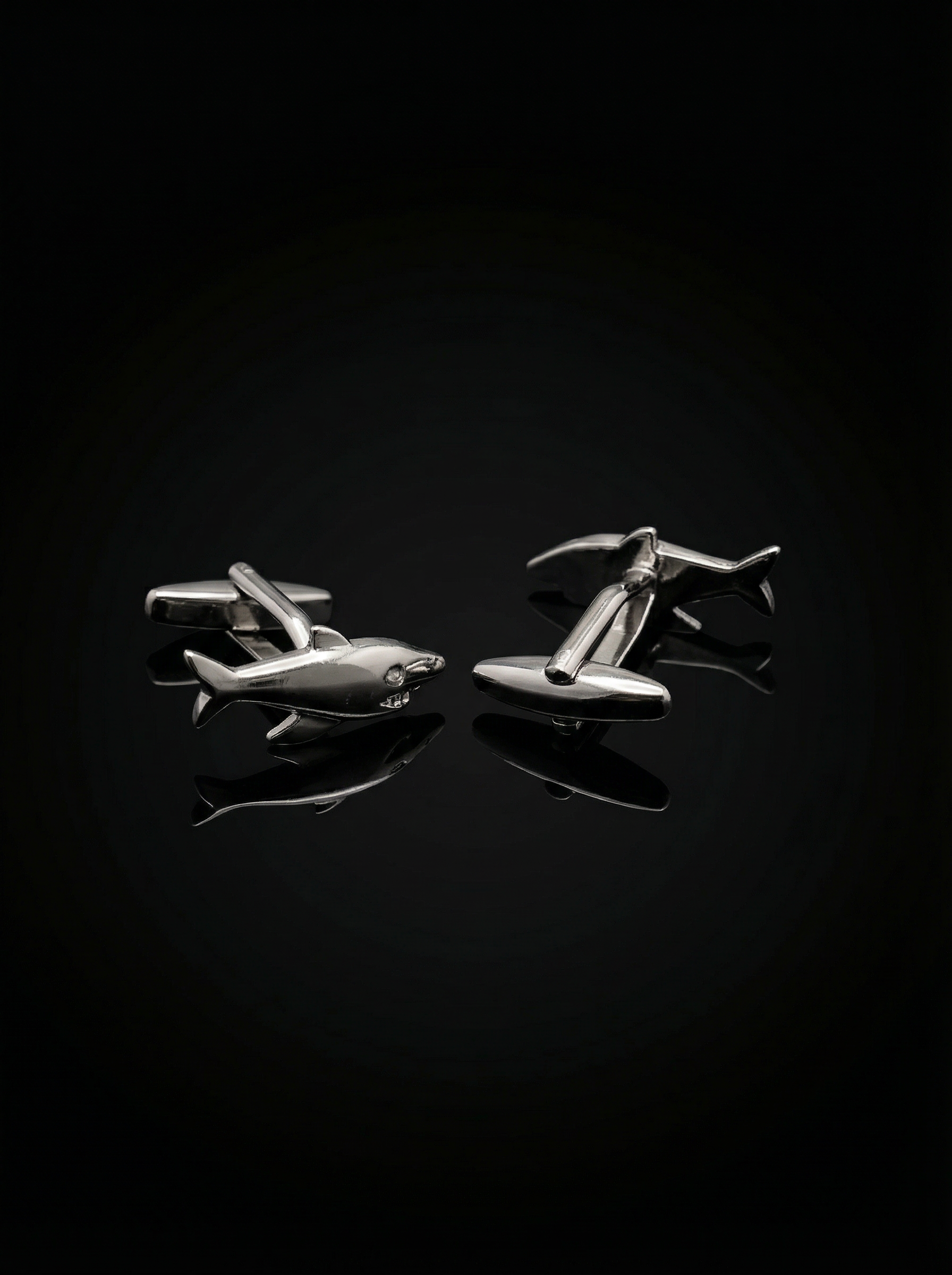 Shark Cufflinks Tivaaro