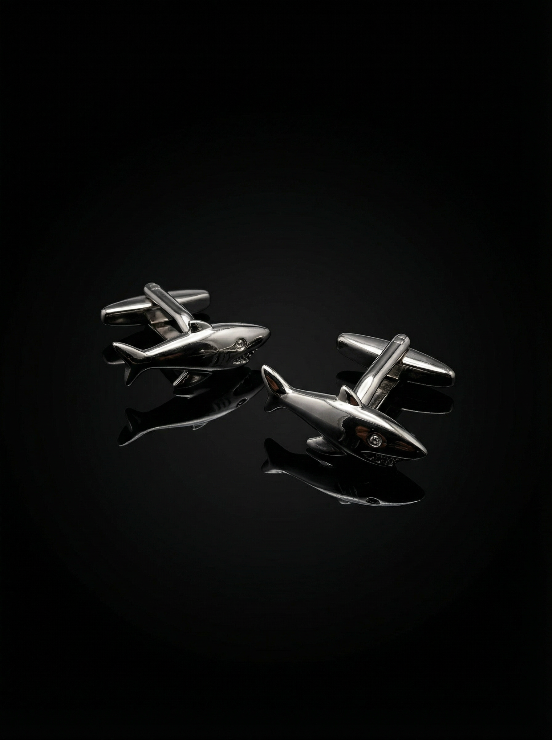 Shark Cufflinks Tivaaro