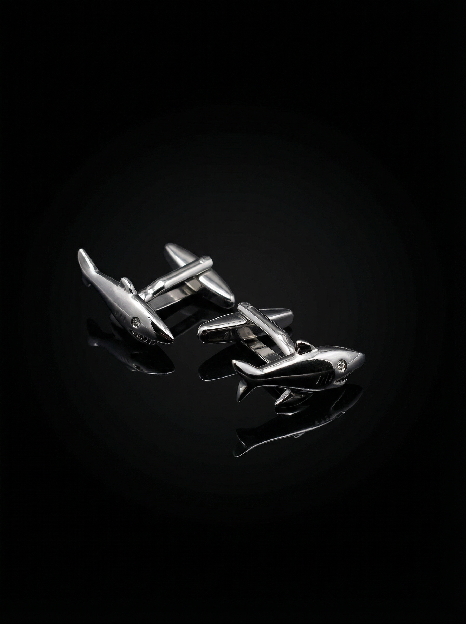 Shark Cufflinks Tivaaro