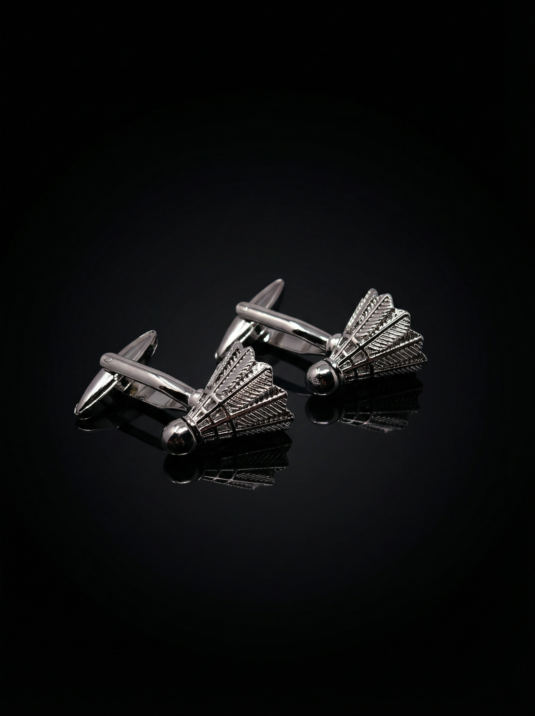 Shuttlecock Cufflinks Tivaaro