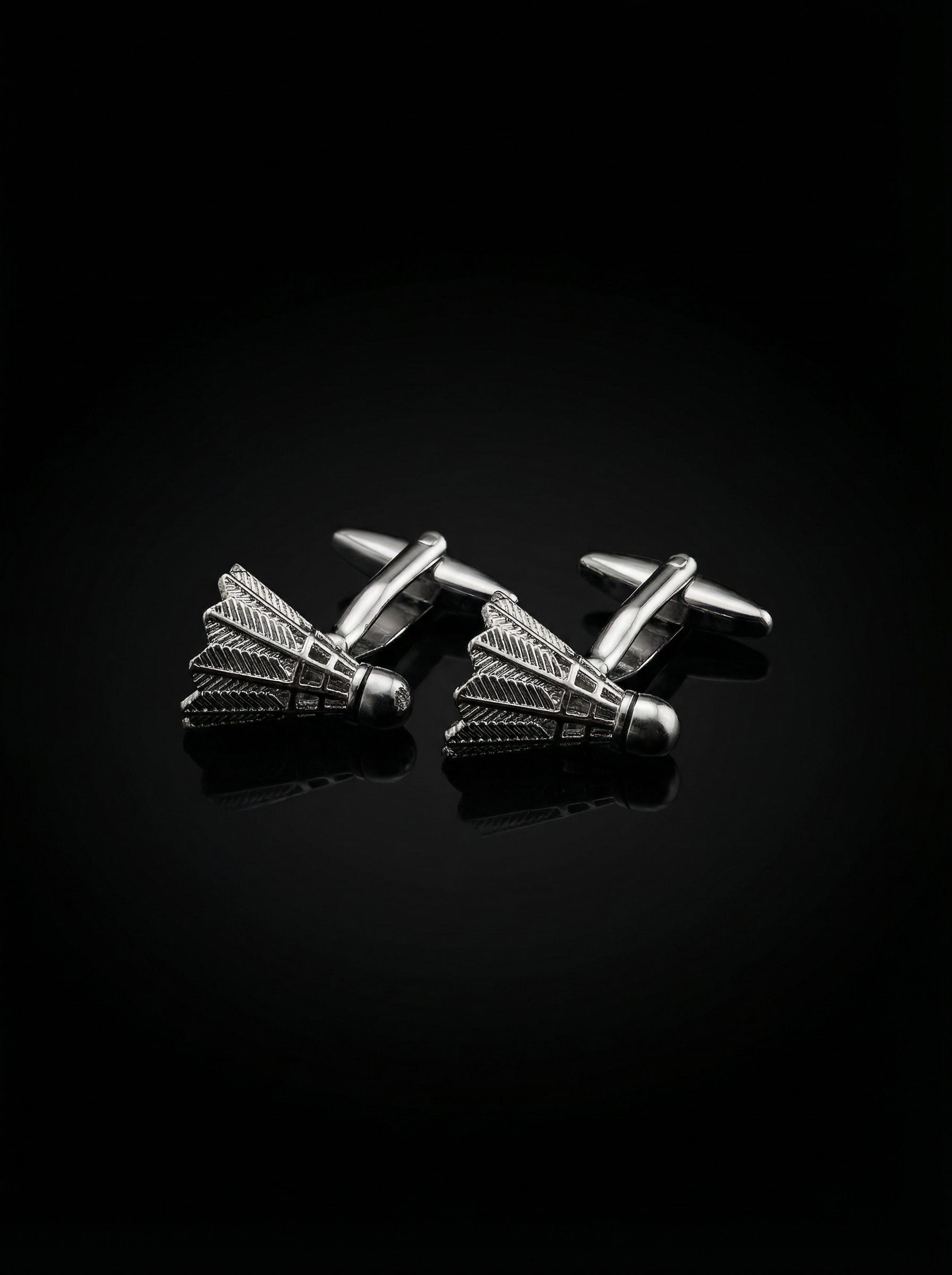 Shuttlecock Cufflinks Tivaaro
