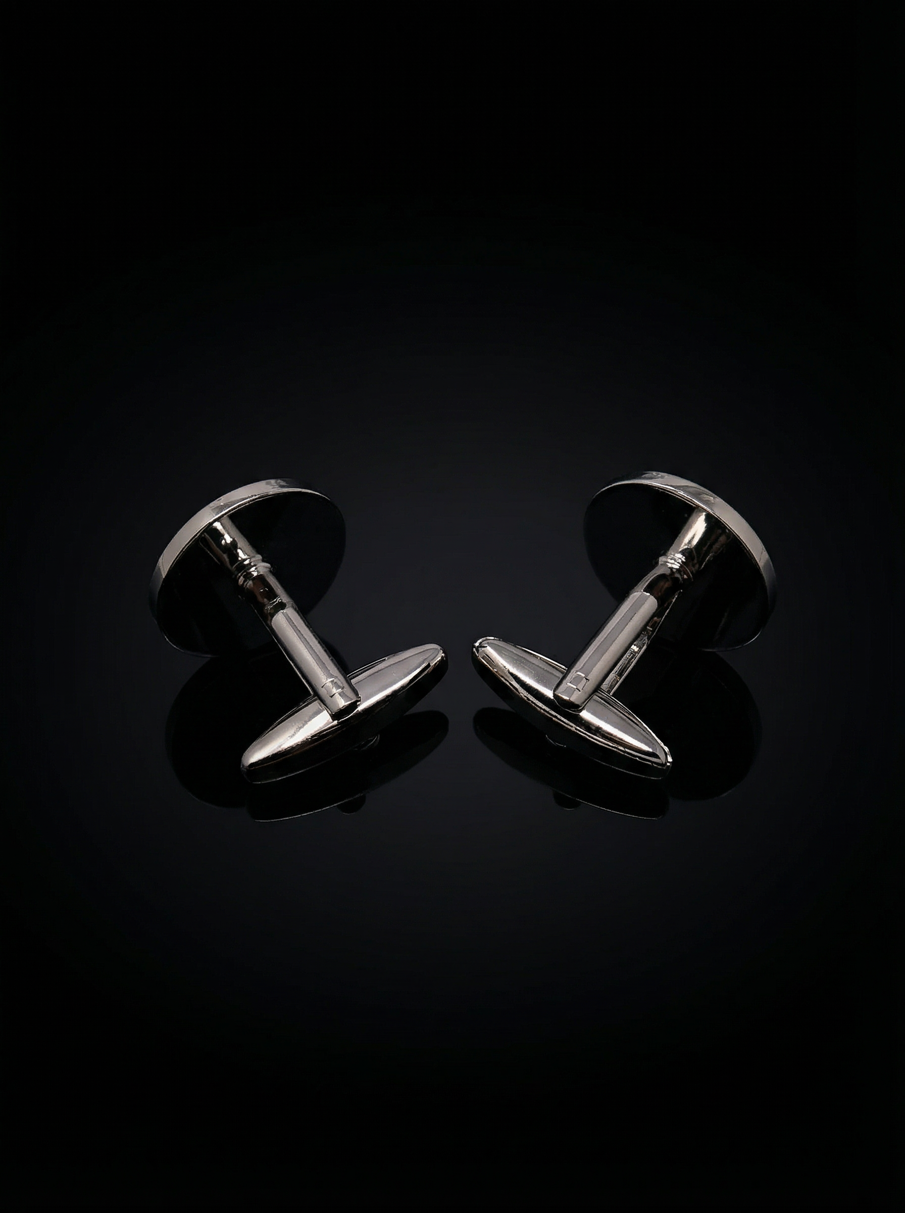 Silver Gear Shift Cufflinks Tivaaro
