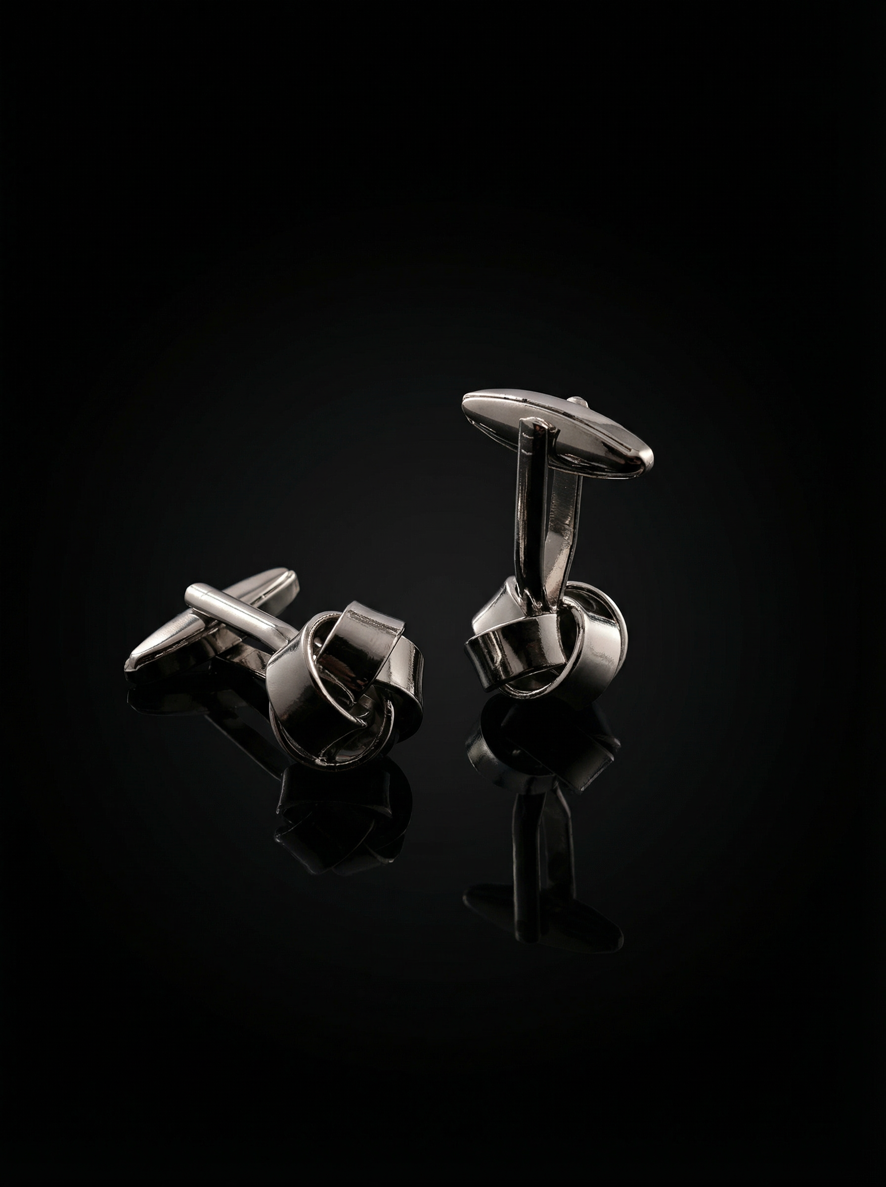 Smooth Knot Cufflinks Tivaaro