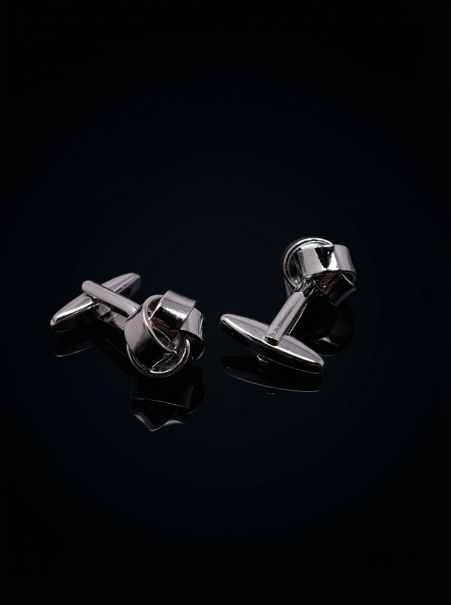 Smooth Knot Cufflinks Tivaaro