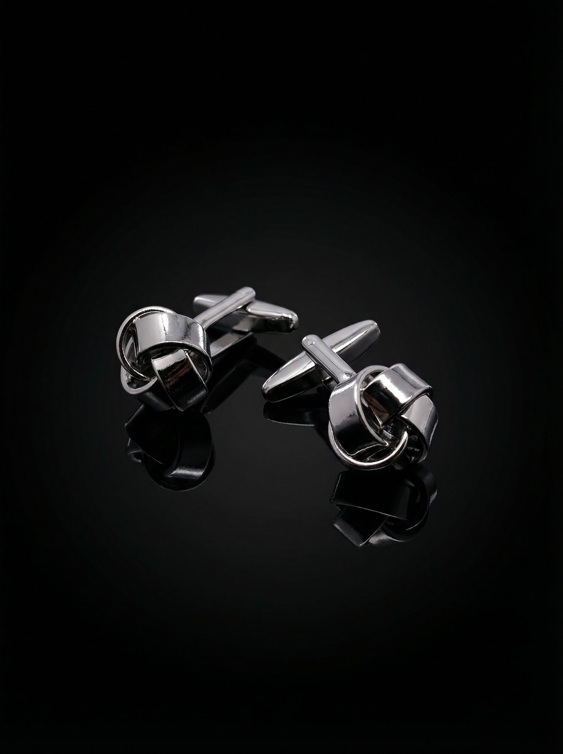 Smooth Knot Cufflinks Tivaaro