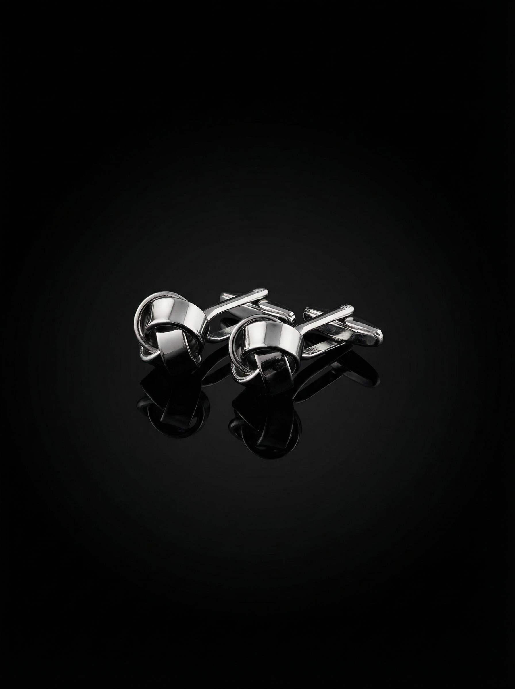 Smooth Knot Cufflinks Tivaaro