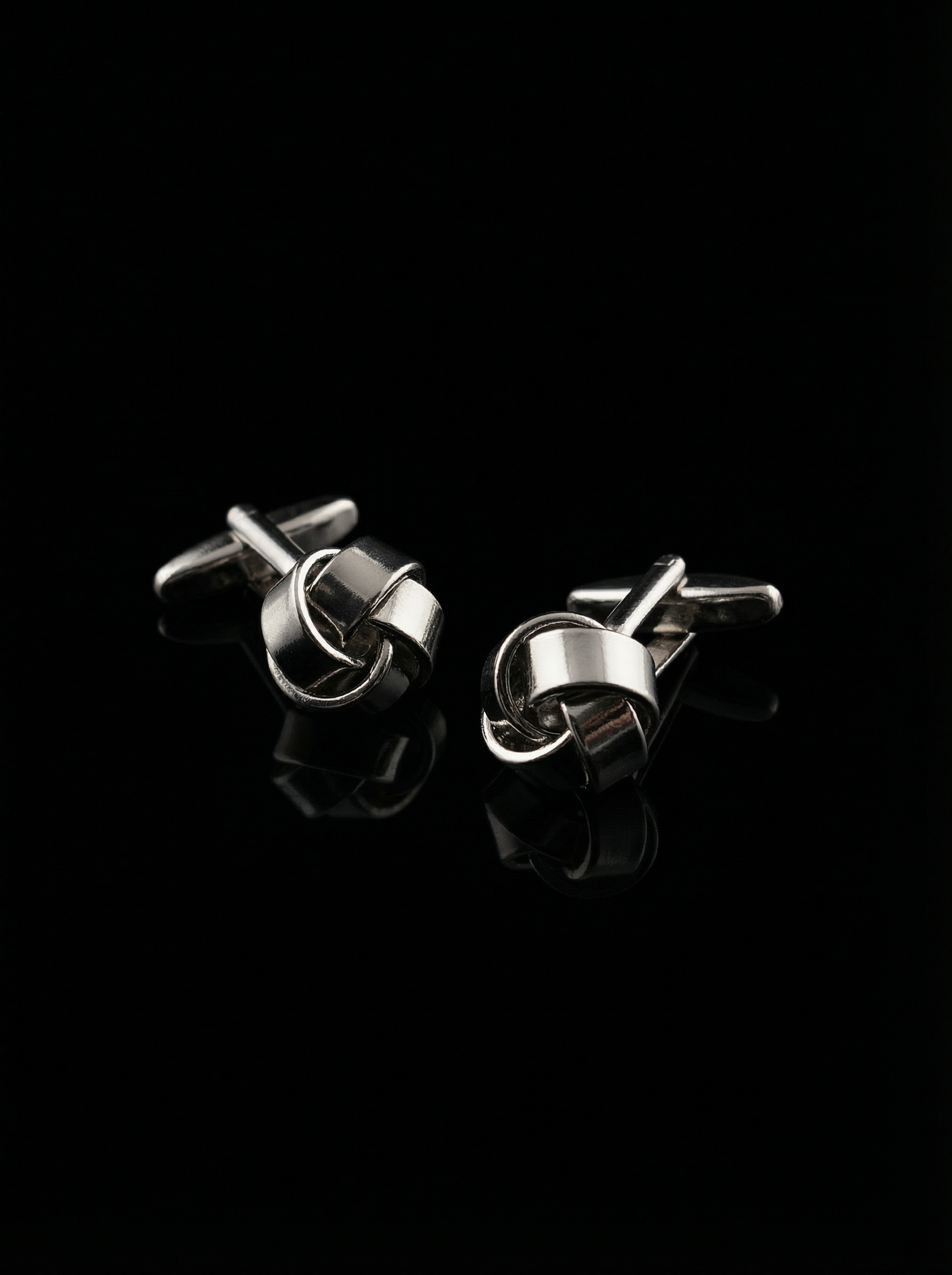 Smooth Knot Cufflinks Tivaaro