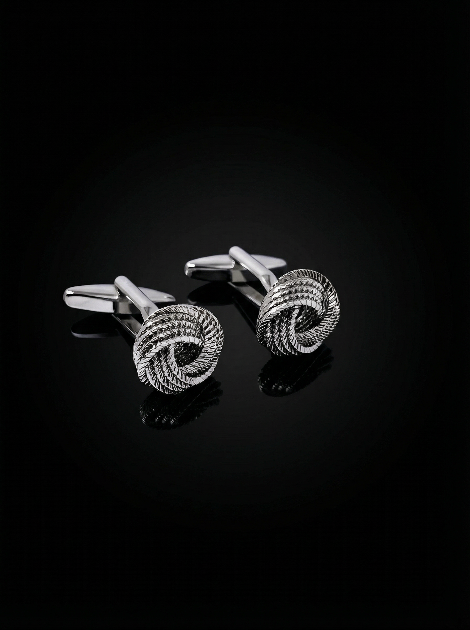 Spiral Knot Cufflinks Tivaaro