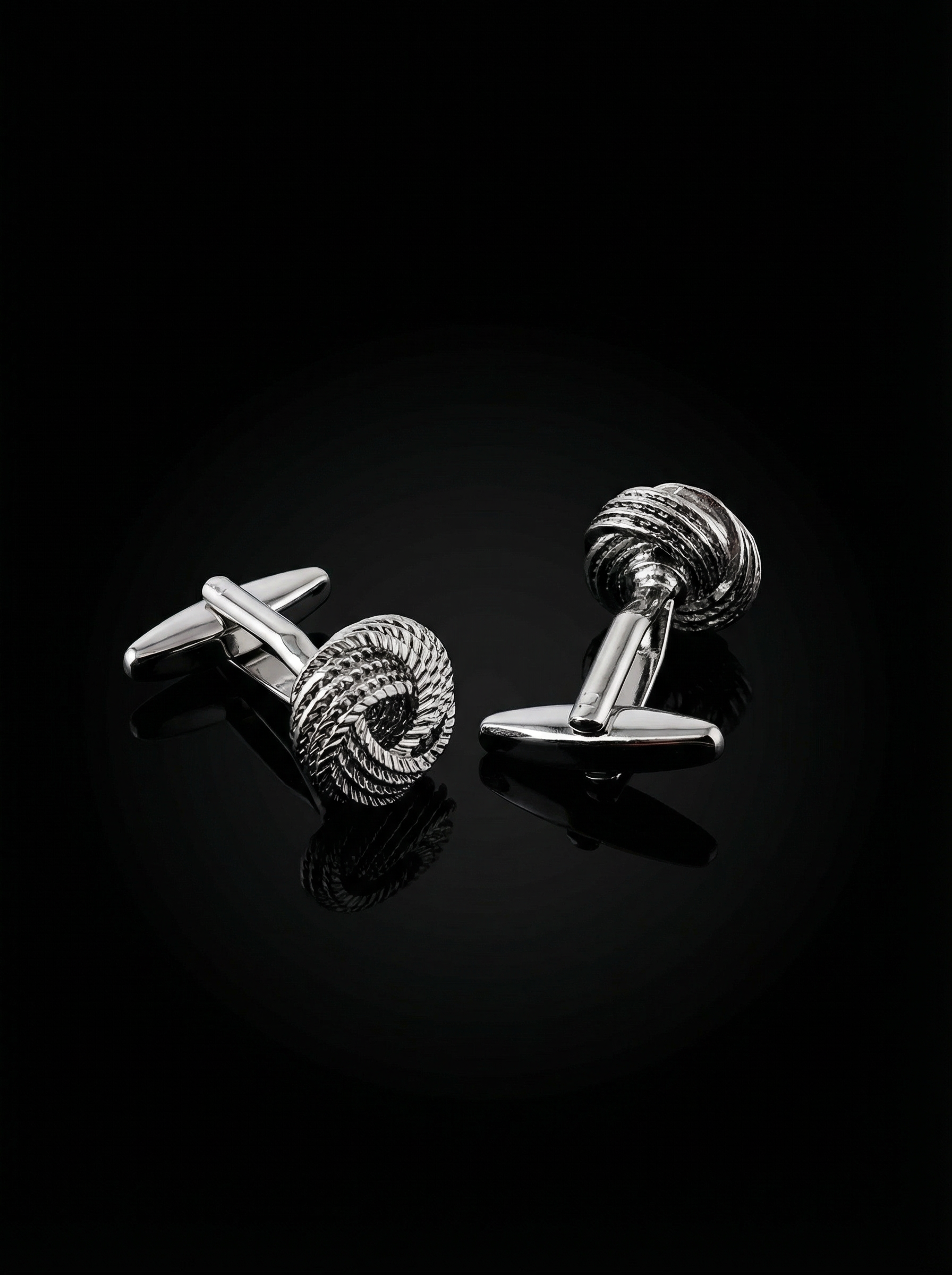Spiral Knot Cufflinks Tivaaro