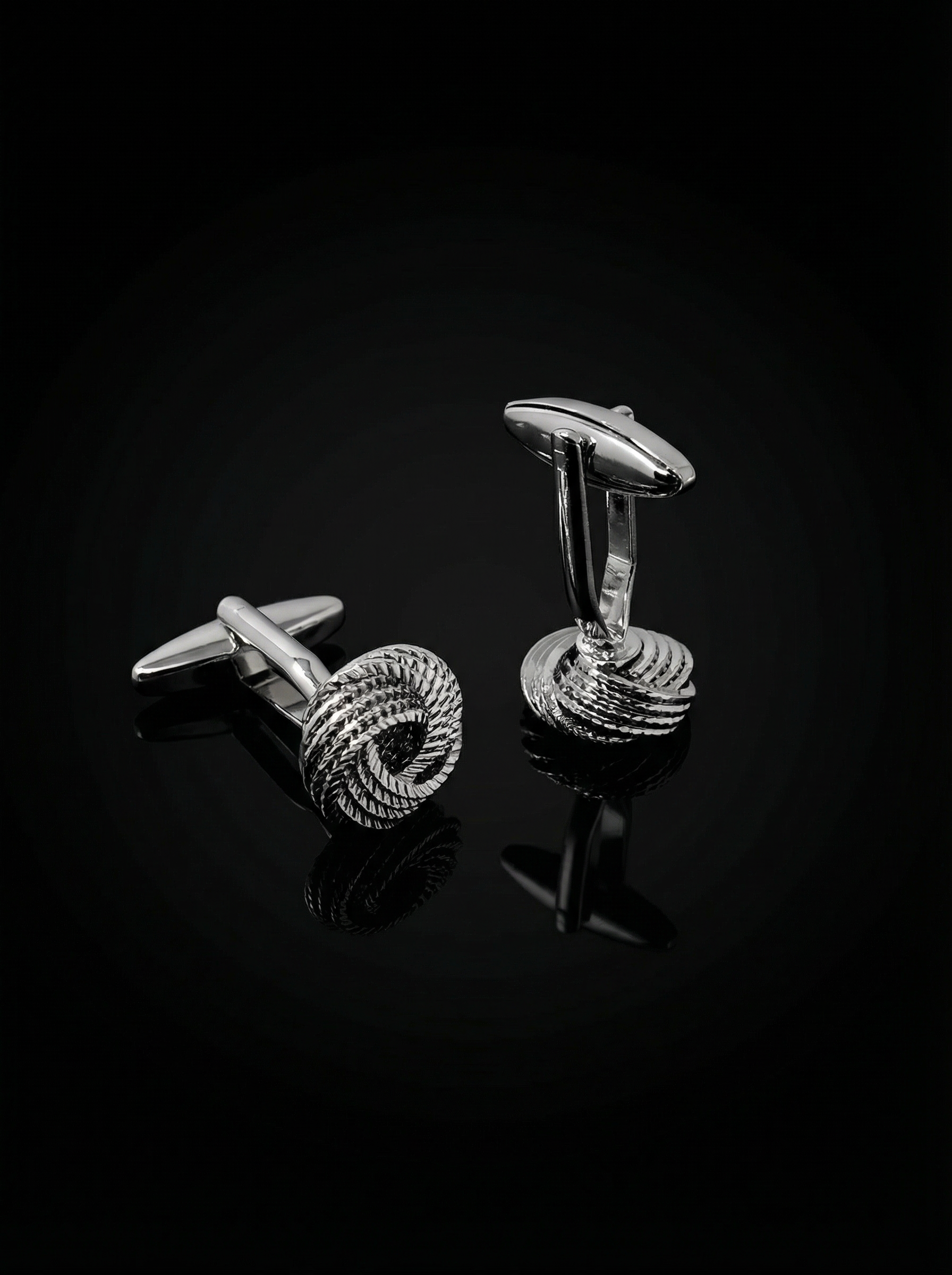 Spiral Knot Cufflinks Tivaaro
