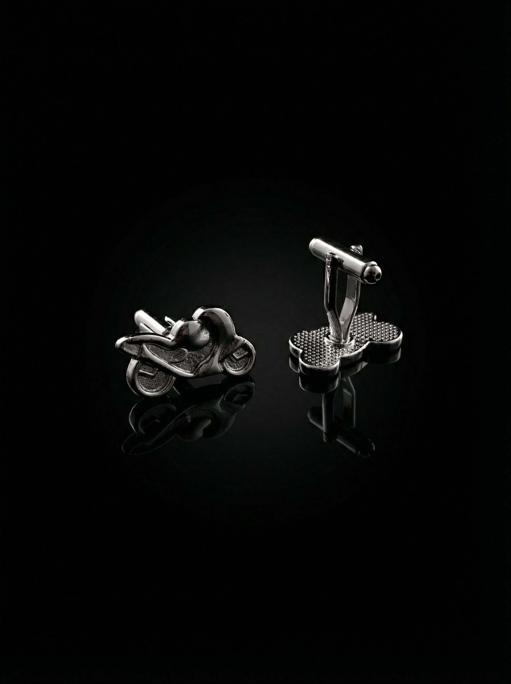 Sports Bike Cufflinks Tivaaro