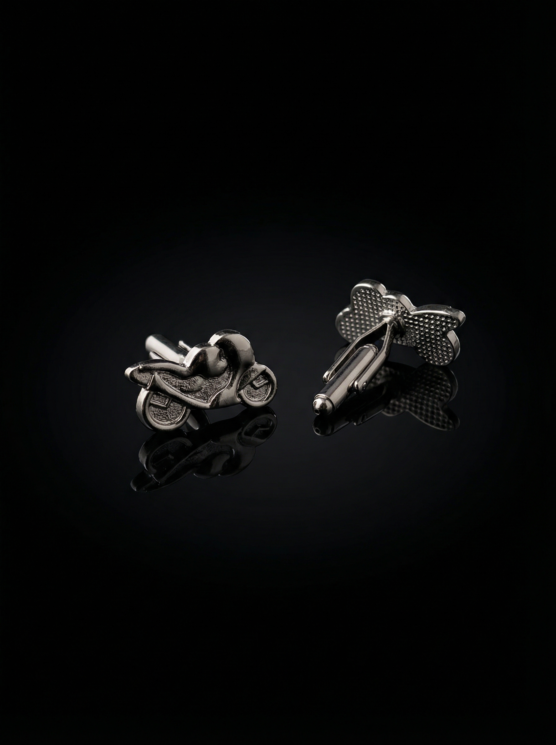 Sports Bike Cufflinks Tivaaro